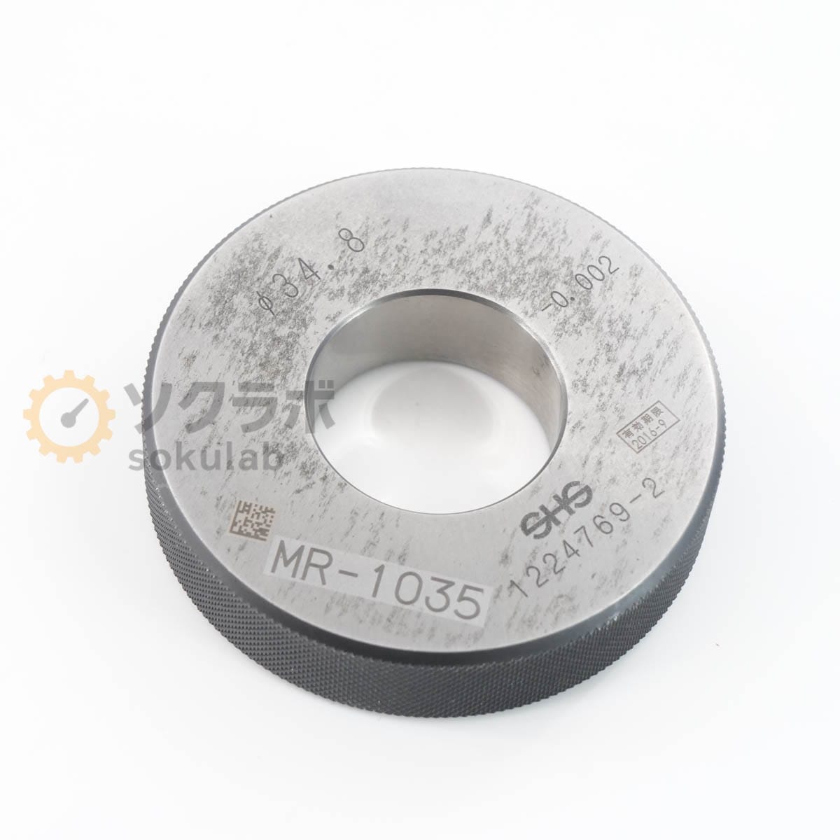 [DW]USED 8���ݾ� SHS ¬�ϼ� ��34.8 -0.002 Master Ring Gauge �ޥ�������󥰥����� ���åȥ�� [07347-0322]