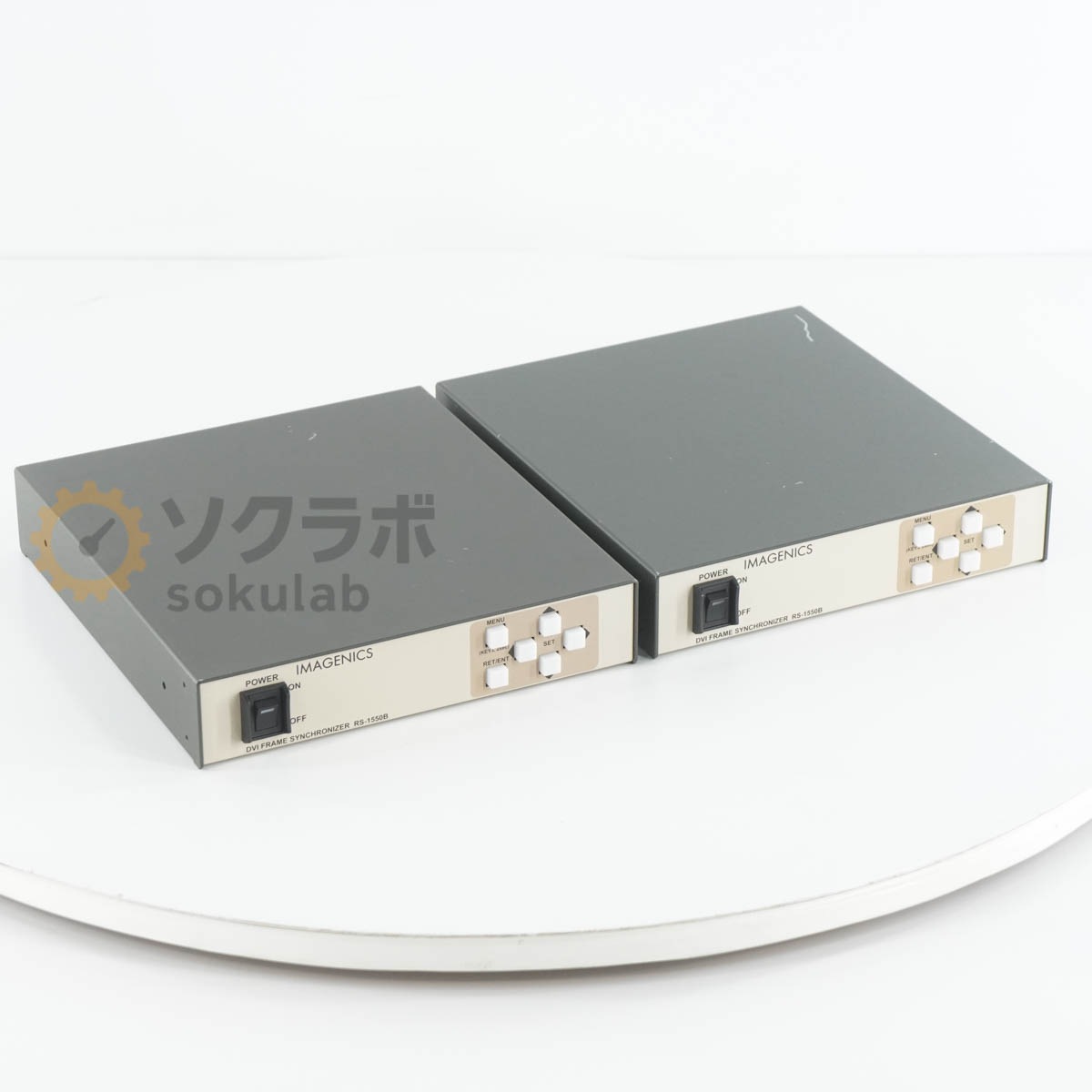 PG]USED 8日保証 2台セット IMAGENICS RS-1550B HDCP対応DVIフレーム