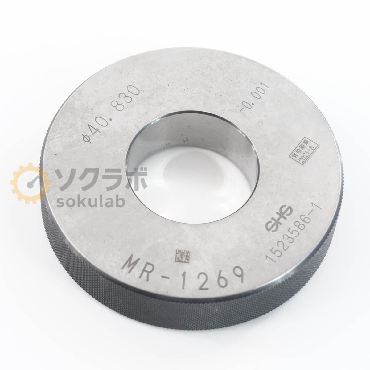 [DW]USED 8���ݾ� SHS ¬�ϼ� ��40.830 -0.001 Master Ring Gauge �ޥ�������󥰥����� ���åȥ�� [07347-0295]