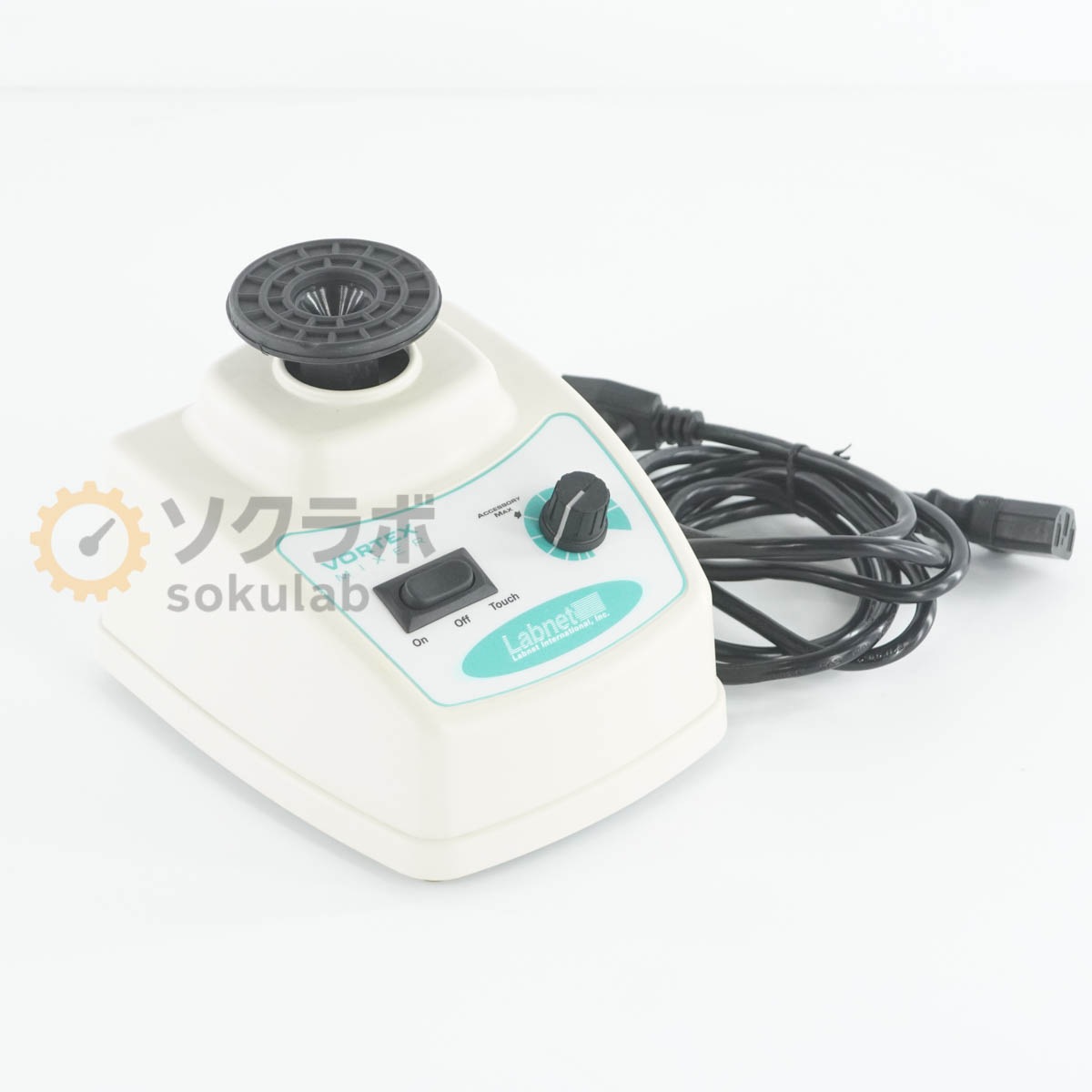 [DW]USED 8���ݾ� Labnet S0200-100V VX-200 VORTEX MIXER �ܥ�ƥå����ߥ����� �Ÿ������� [07751-0002]