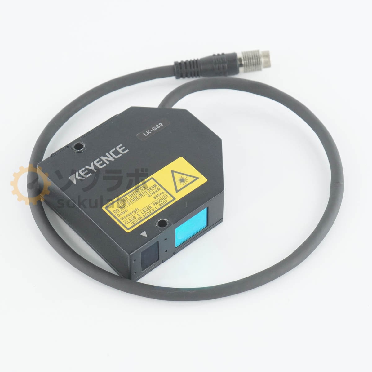 [PG]USED 8日保証 KEYENCE LK-G32 Sensor Head 高精度センサヘッド センサーヘッド レーザー変位計 レーザ ...