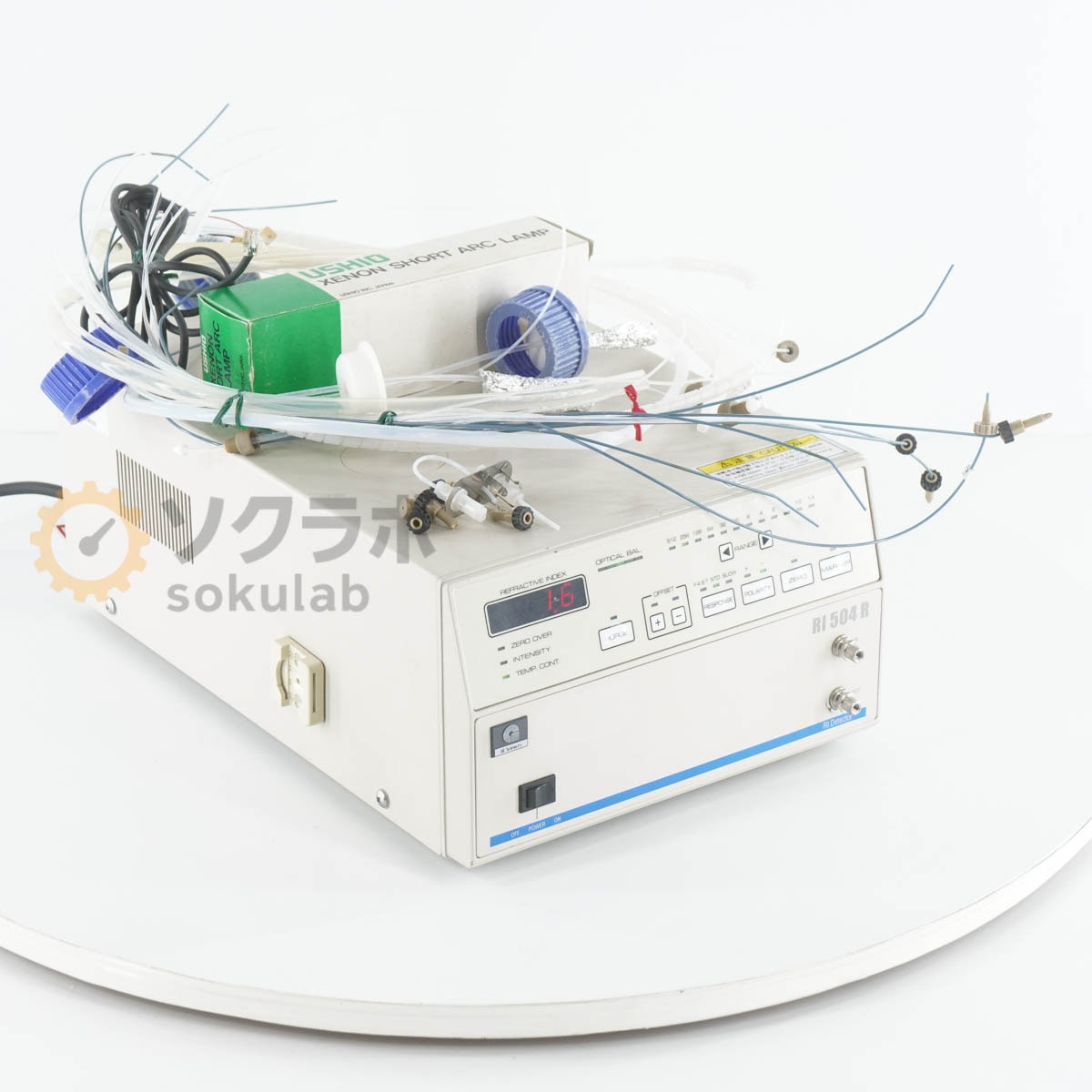 [DW]USED 8���ݾ� GL Sciences RI504R RI 504R HPLC RID RI Detector Refractive Index Detector ��������Ψ���д� ������...[07807-0001]