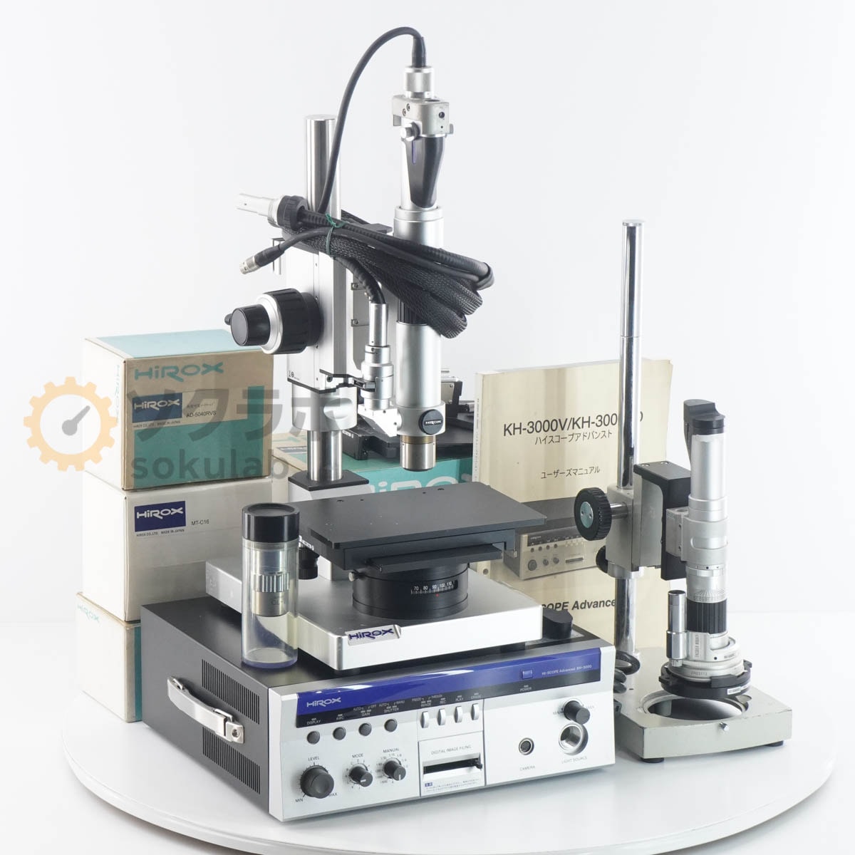 [DW]USED 8���ݾ� ư���ǧ�� HIROX KH-3000 VD HI-SCOPE Advanced Digital Microscope �ǥ�����ޥ������������� �ϥ�����...[07640-0002]