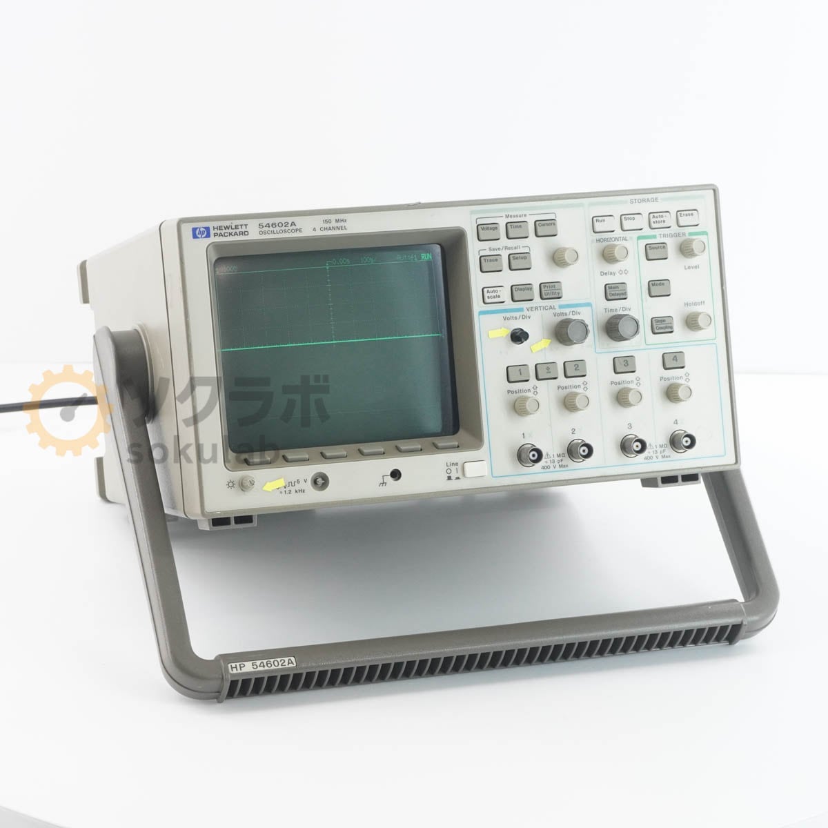 [JB]USED �ݾڤʤ� hp 54602A OSCILLOSCOPE �������������� 54657A 150MHz 4ch [07641-0080]