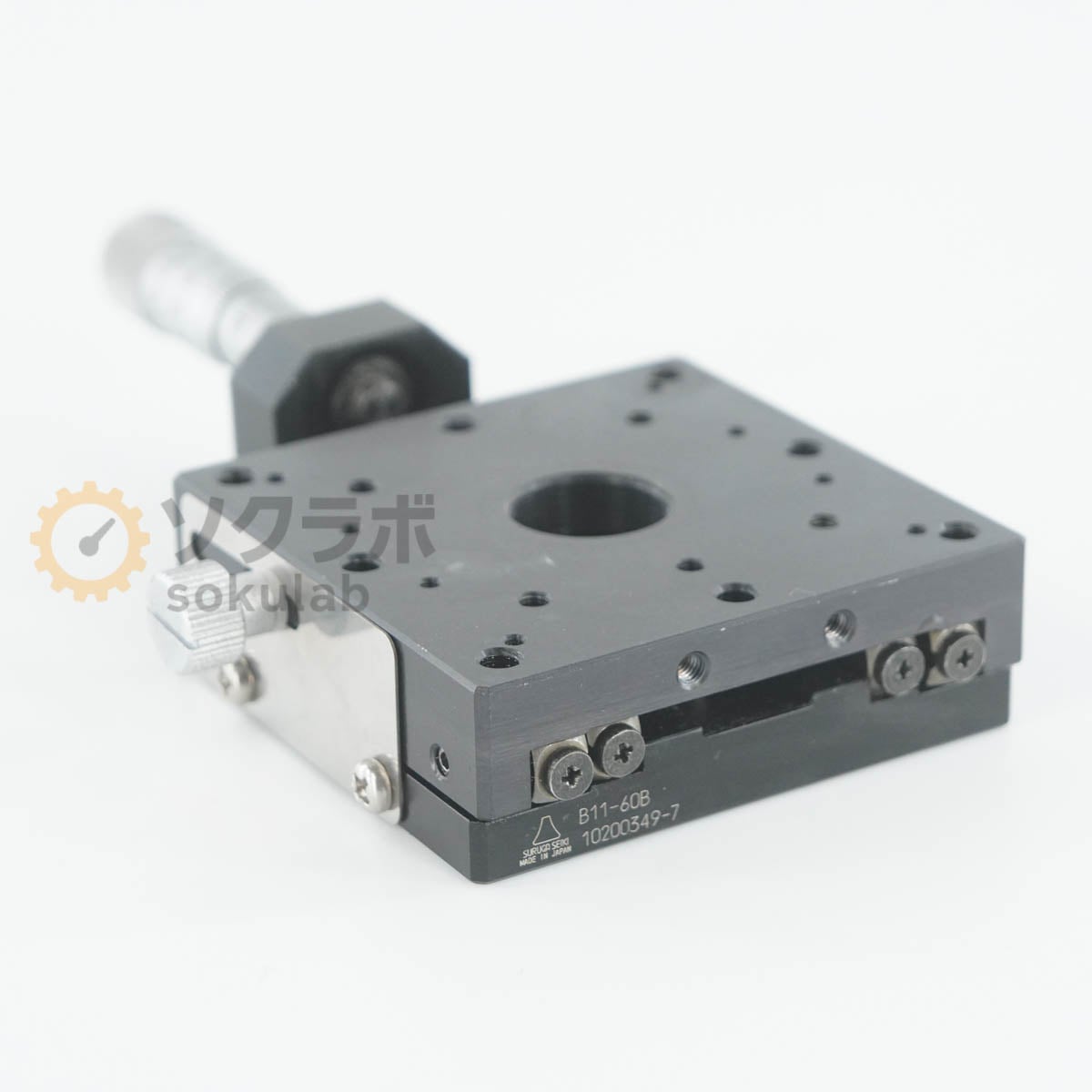 [DW]USED 8���ݾ� SURUGA SEIKI B11-60B Stage ���ơ������� ��ư���ơ��� X�� �����������饬���� 60mm [07641-0205]