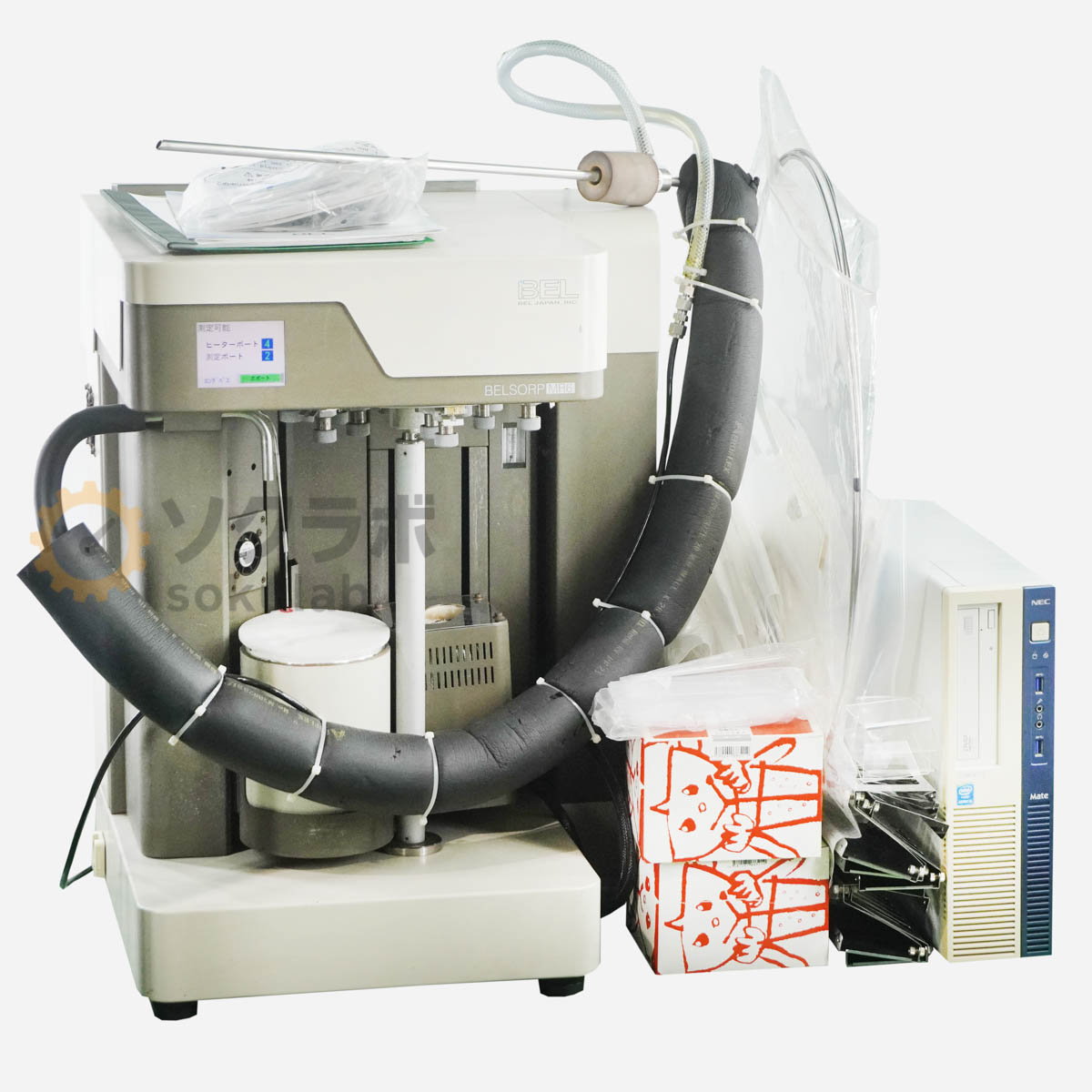 [DW]USED 8���ݾ� MicrotracBEL BELSORP-MR6 BELSORP MR6 ¿����BET��ɽ��¬������ ��®��ɽ����¬������ 6����Ϣ³ �Ÿ���...[07666-0002]