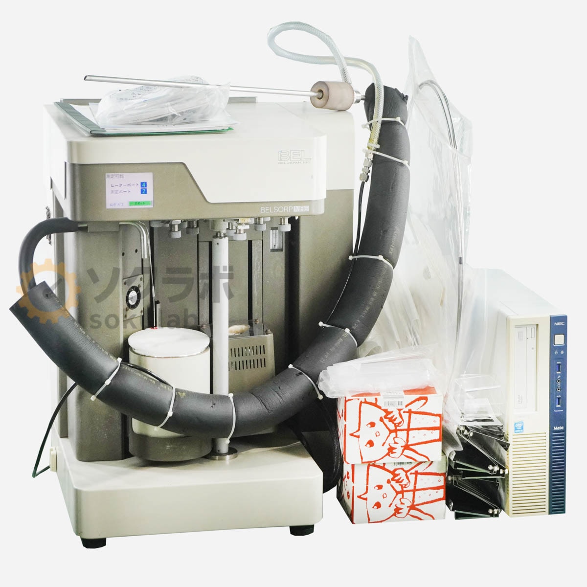 [DW]USED 8���ݾ� MicrotracBEL BELSORP-MR6 BELSORP MR6 ¿����BET��ɽ��¬������ ��®��ɽ����¬������ 6����Ϣ³ �Ÿ���...[07666-0002]