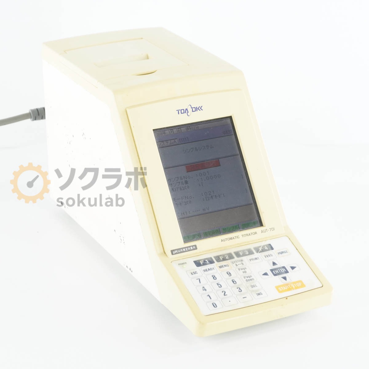 [DW]USED  TOA DKK AUT-701 AUTOMATIC TITRATOR ��ưũ������ �Ÿ������� [07666-0017]