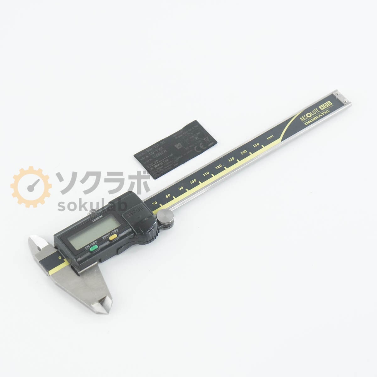 [JB]USED �ݾڤʤ� Mitutoyo CD-15AX 500-151-30 CD-AX Digimatic Caliper �ǥ�����Υ��� ABS �ǥ��ޥ��å������� 150mm...[07640-0037]