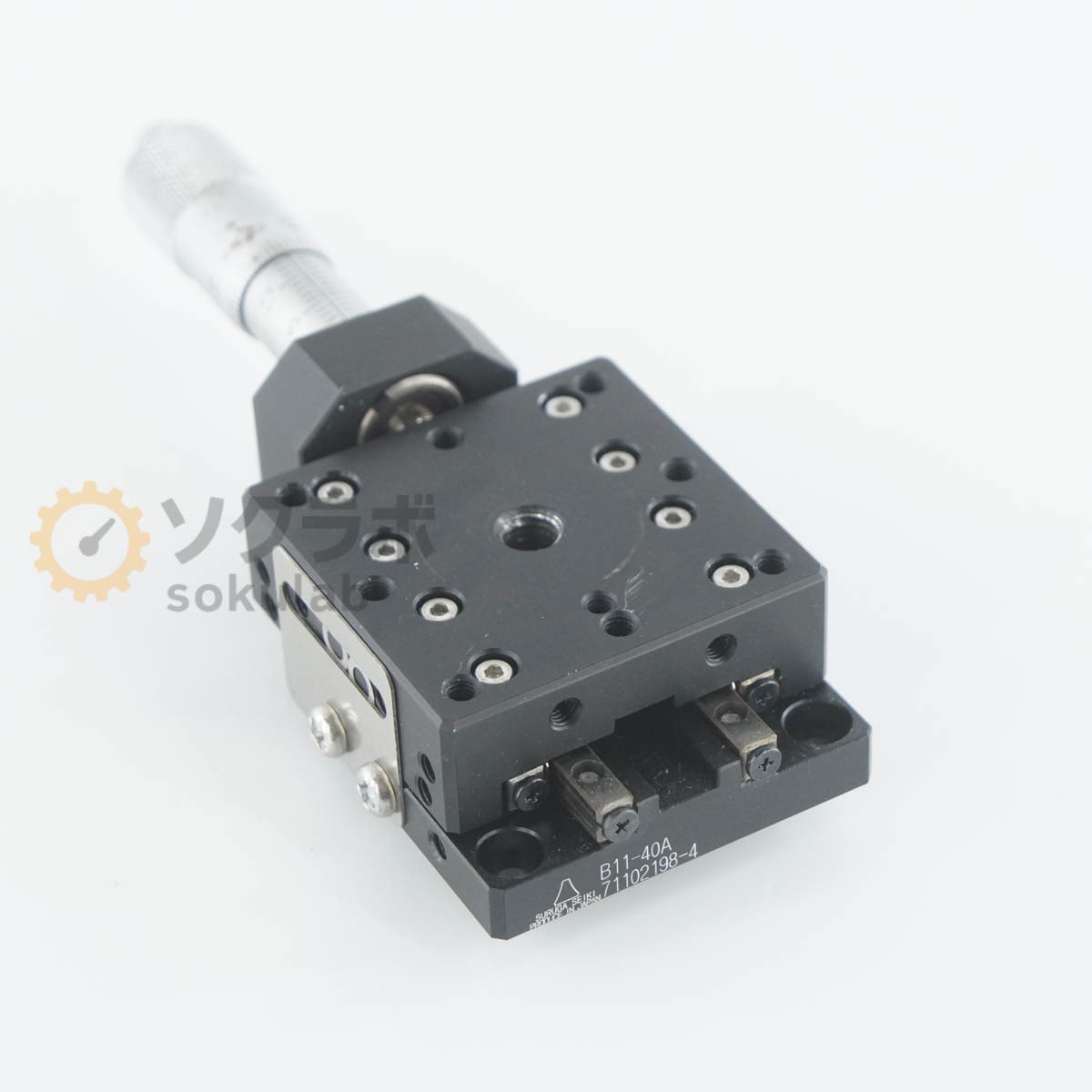 [DW]USED 8���ݾ� SURUGA SEIKI B11-40A Stage ���ơ������� ��ư���ơ��� X�� �����������饬���� 40mm [07641-0173]