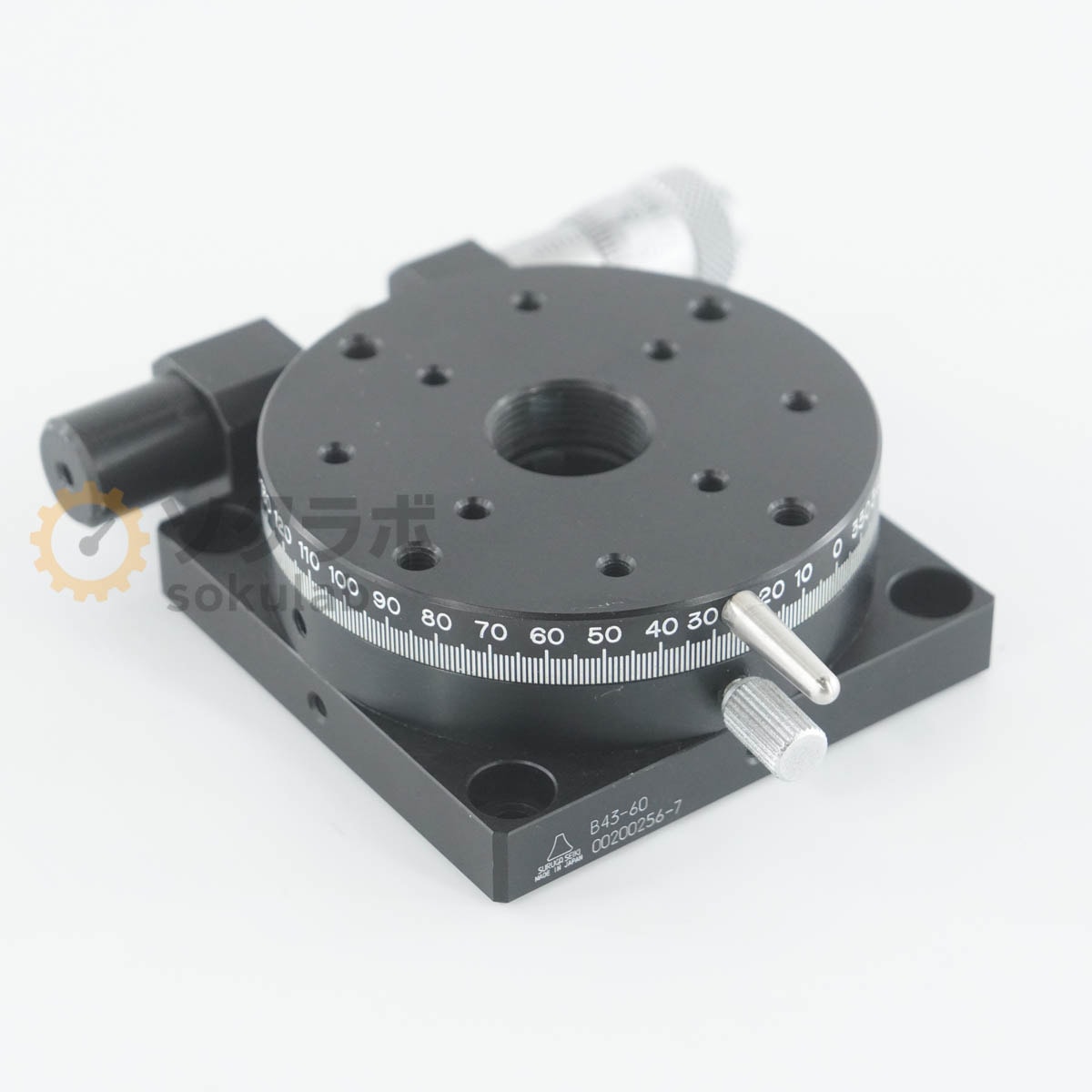 [DW]USED 8���ݾ� SURUGA SEIKI B43-60 Stage ���ơ������� ��ư���ơ��� ��ž���ơ��� �����碌������ ��60mm [07641-0208]