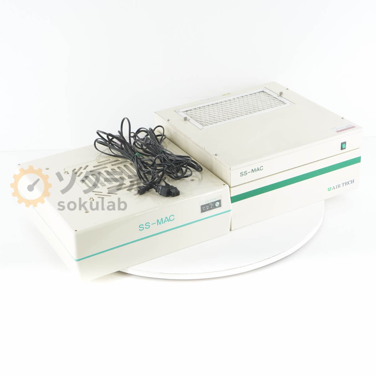 [DW]USED 8���ݾ� ���å� AIR TECH SS-MAC MAC-32 Clean Unit �������꡼���˥å� ����HEPA��˥å� �Ÿ������� [07641-0227]