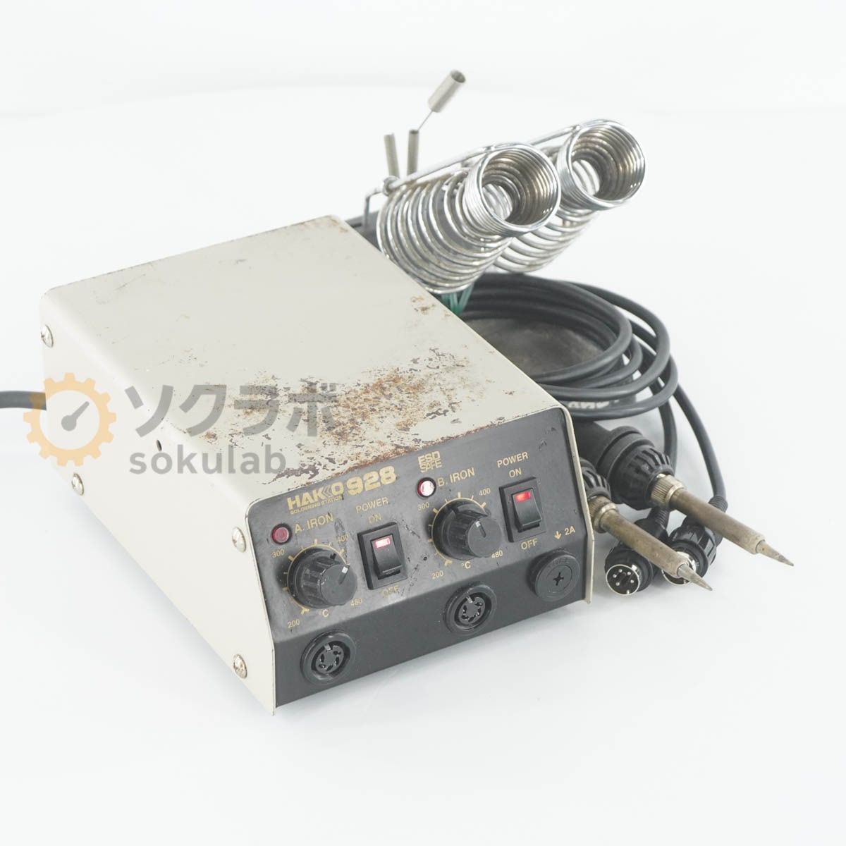 [DW]USED 8���ݾ� HAKKO 928 928MME-ESD SOLDERING STATION �Ϥ������ ���ơ�����󥿥��� �Ϥ������ Ⱦ�Ĥ��� Ⱦ�Ĥ��� ...[07707-0076]