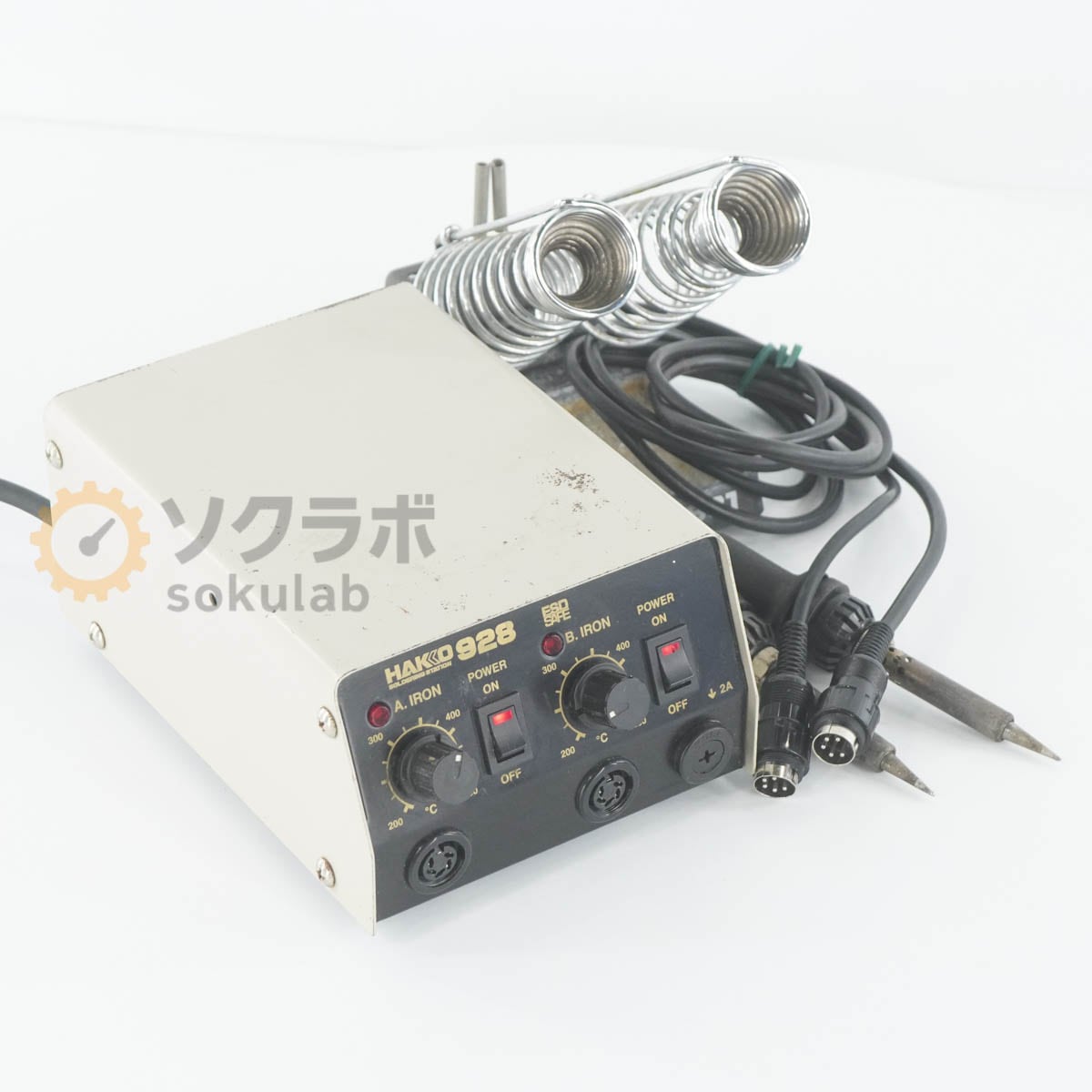 [DW]USED 8���ݾ� HAKKO 928 928LME-ESD SOLDERING STATION �Ϥ������ ���ơ�����󥿥��� �Ϥ������ Ⱦ�Ĥ��� Ⱦ�Ĥ��� ...[07707-0190]
