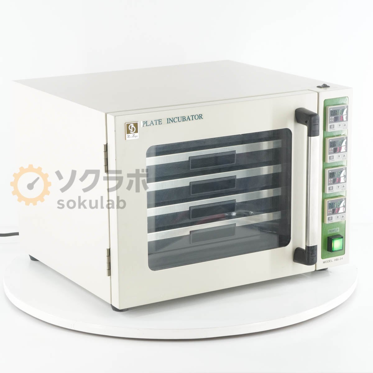 [DW]USED 8���ݾ� BioTec HBI-24 HBI 24 PLATE INCUBATOR �ץ졼�ȥ��󥭥�١����� [07821-0009]