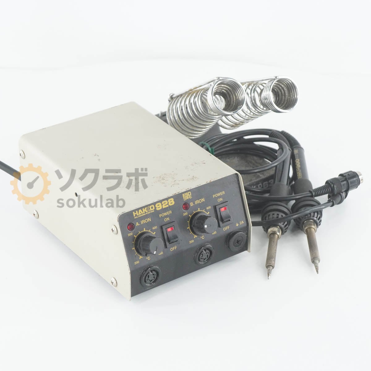 [DW]USED 8���ݾ� HAKKO 928 928LME-ESD SOLDERING STATION �Ϥ������ ���ơ�����󥿥��� �Ϥ������ Ⱦ�Ĥ��� Ⱦ�Ĥ��� ...[07707-0189]