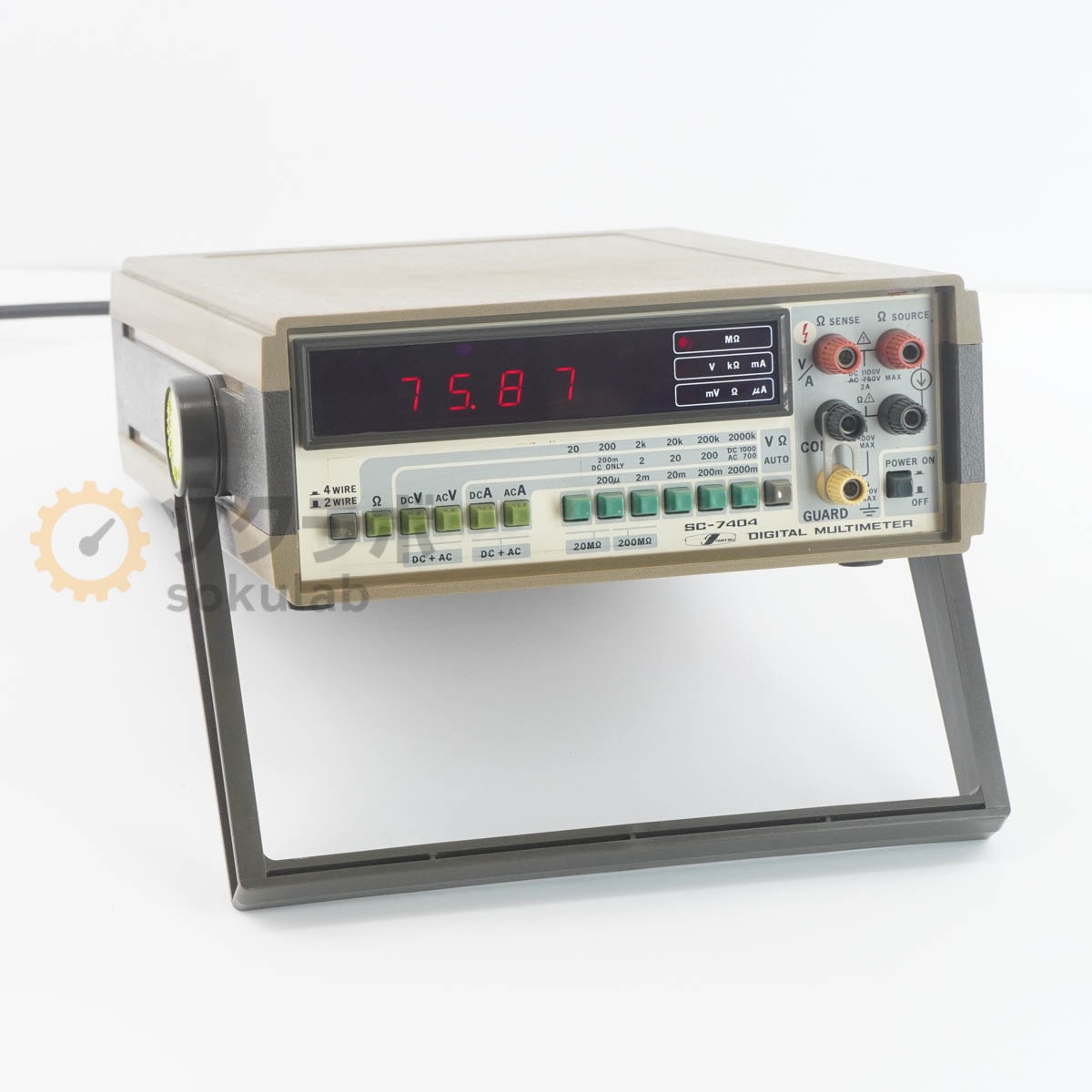 [DW]USED 8���ݾ� IWATSU SC-7404 DMM DIGITAL MULTIMETER �ǥ�����ޥ���᡼���� [07641-0079]