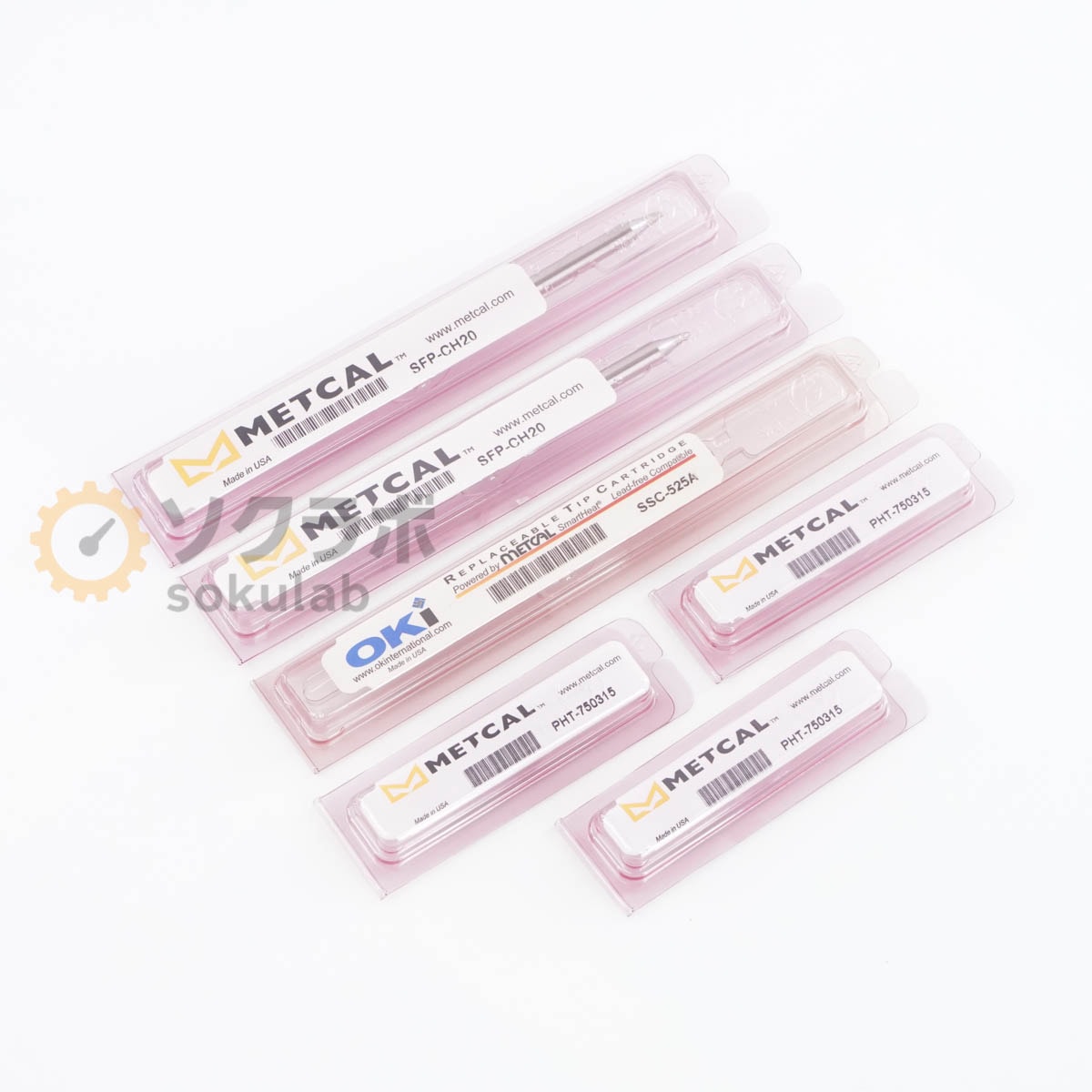 [DW]USED 8���ݾ� ���å� METCAL SFP-CH20 SSC-525A PHT-750315 OKI Tips ������ �Ϥ������ Ⱦ�Ĥ��� �Ϥ������ Ⱦ�Ĥ��� [07707-0147]