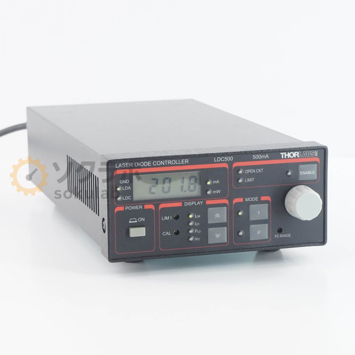 [DW]USED 8���ݾ� 2������ THORLABS LDC500 LASER DIODE CONTROLLER �졼�������������ɥ���ȥ����顼 500mA [07641-0127]