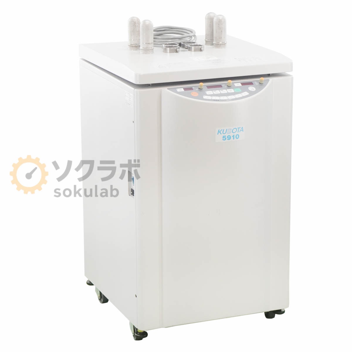 [DW]USED 8���ݾ� ư���ǧ�� KUBOTA 5910 Centrifuge ��˥С�������ѱ󿴵� ��ʬΥ�� ST-480 Rotor �Ÿ������� [07617-0002]