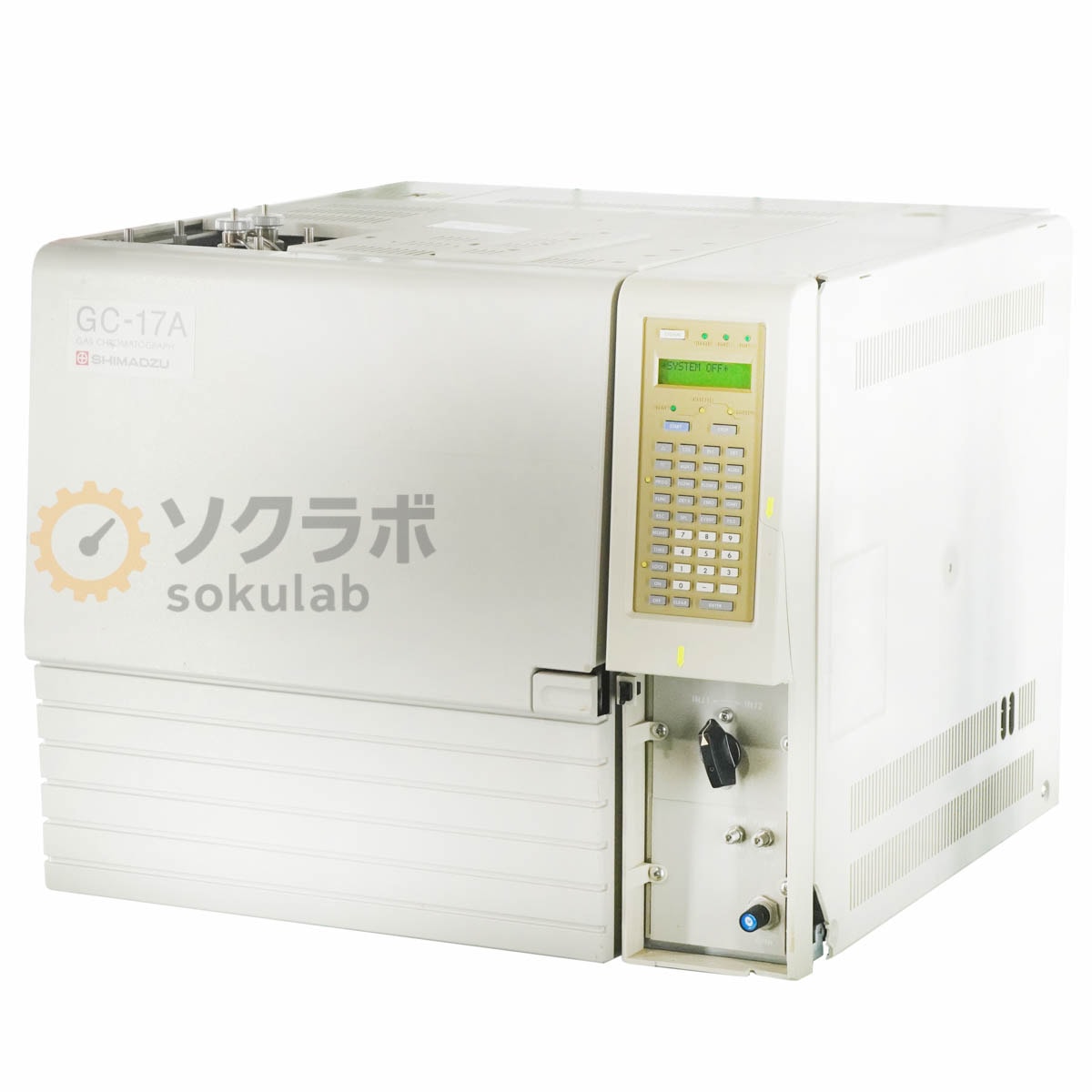 [JB]USED 保証なし SHIMADZU GC-17A Ver.3 GC-17AAFW/PTV GAS CHROMATOGRAPH ガス ...