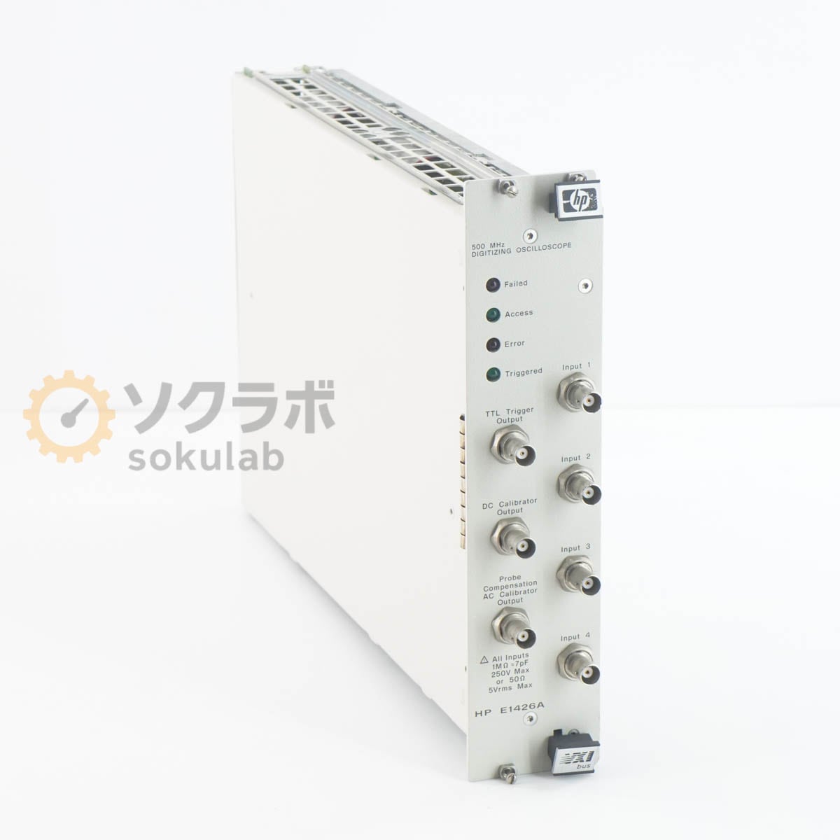 [DW]USED 8���ݾ� hp E1426A 75000 SERIES C VXIbus DIGITIZING OSCILLOSCOPE �������������� 500MHz 4ch [07755-0021]