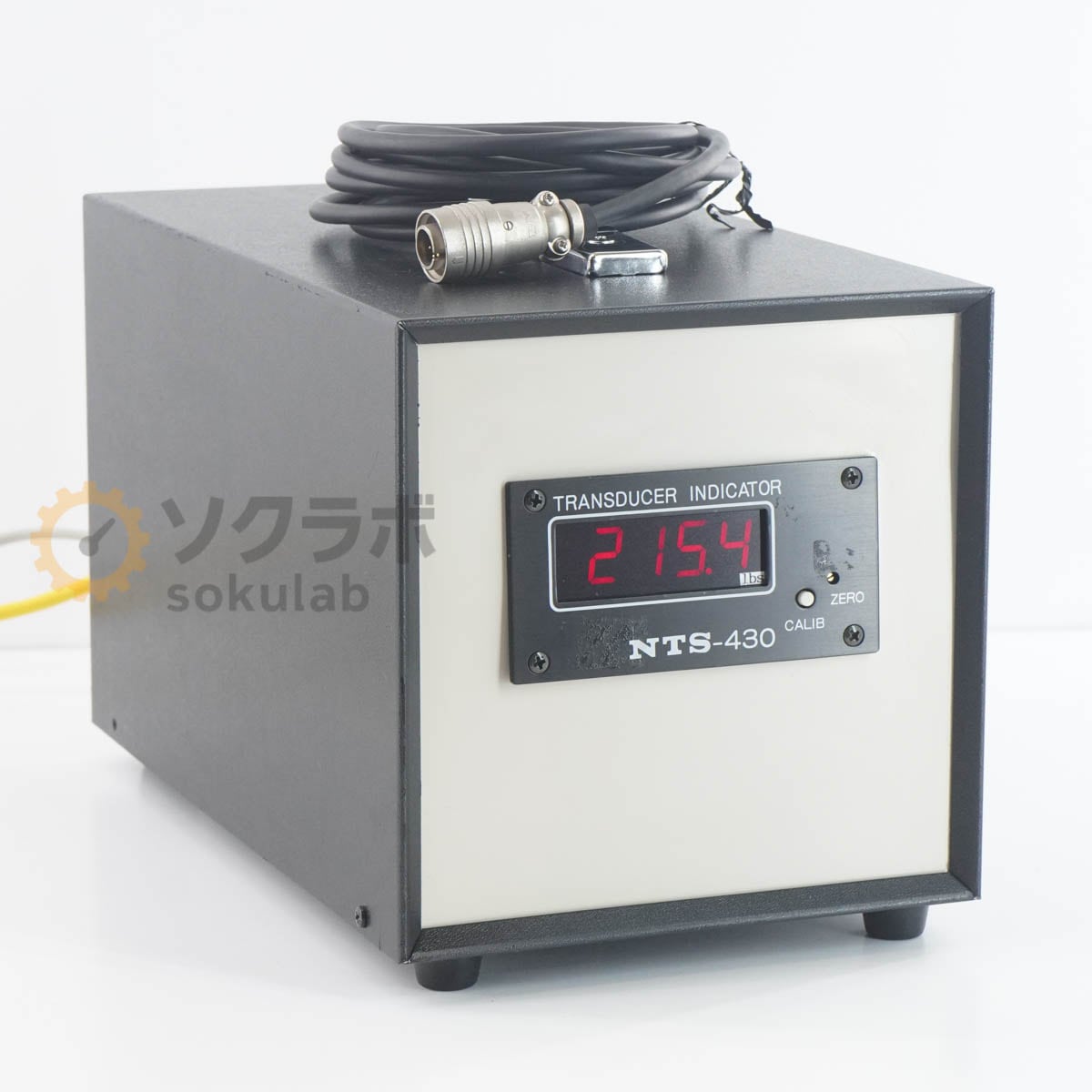 [DW]USED 8���ݾ� �����ü�¬�� NTS-430 NTS TRANSDUCER INDICATOR �ȥ�󥹥ǥ塼���� ���󥸥������� [07755-0035]