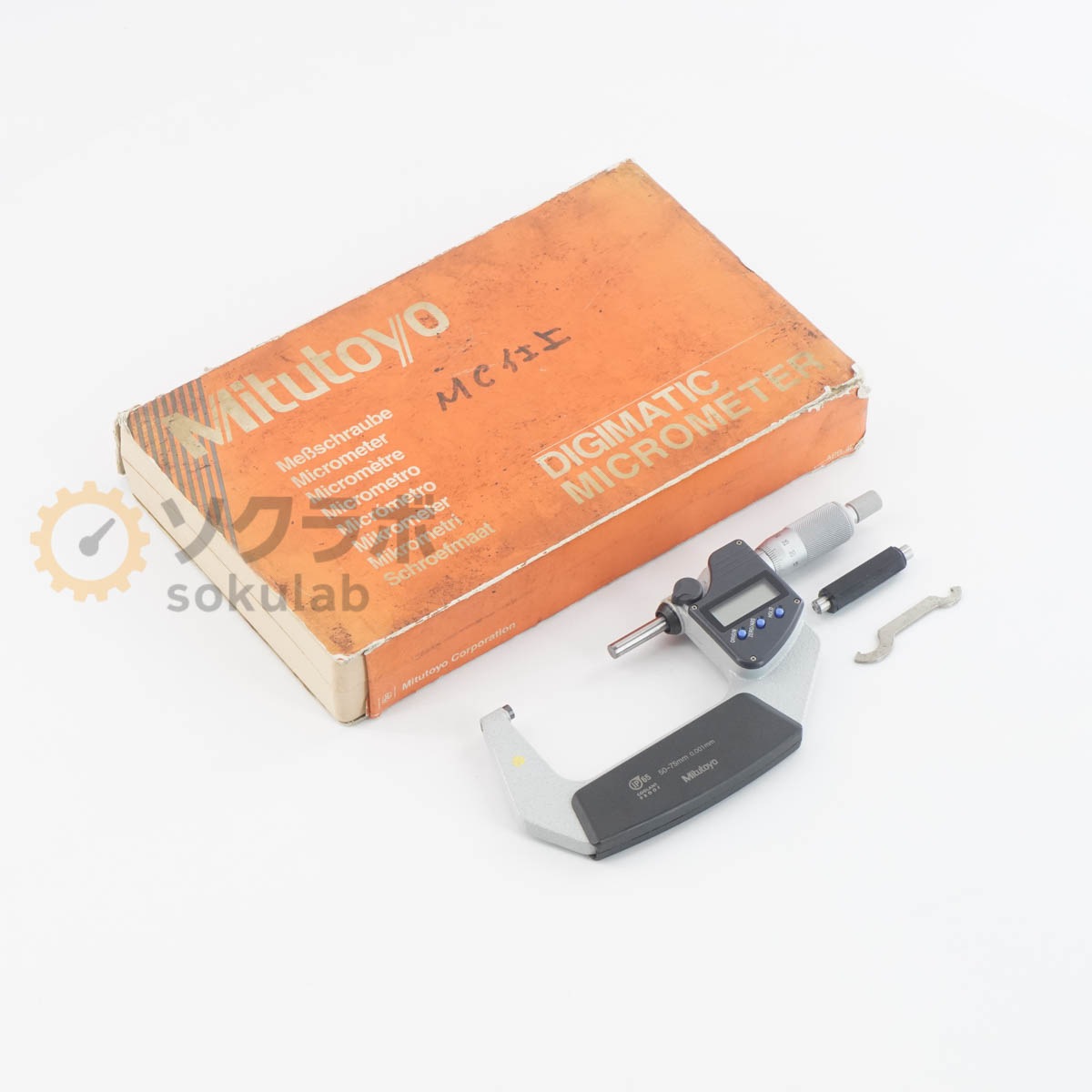 JB]保証なし MDC-75MJ 293-232 Mitutoyo 50-75mm 0.001mm 167-102