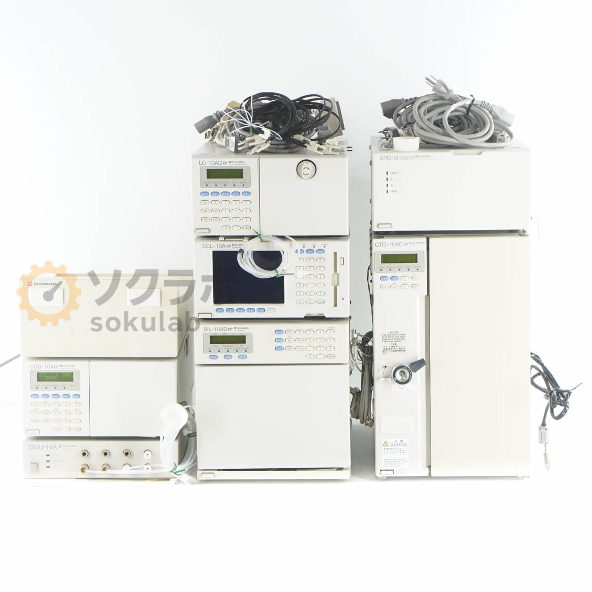 [DW]USED 8���ݾ� ���å� SHIMADZU CDD-10AVP SCL-10AVP SIL-10ADVP LC-10ADVP SPD-M10AVP CTO-10ACVP DGU-14A HPLC �ե���...[07563-0002]