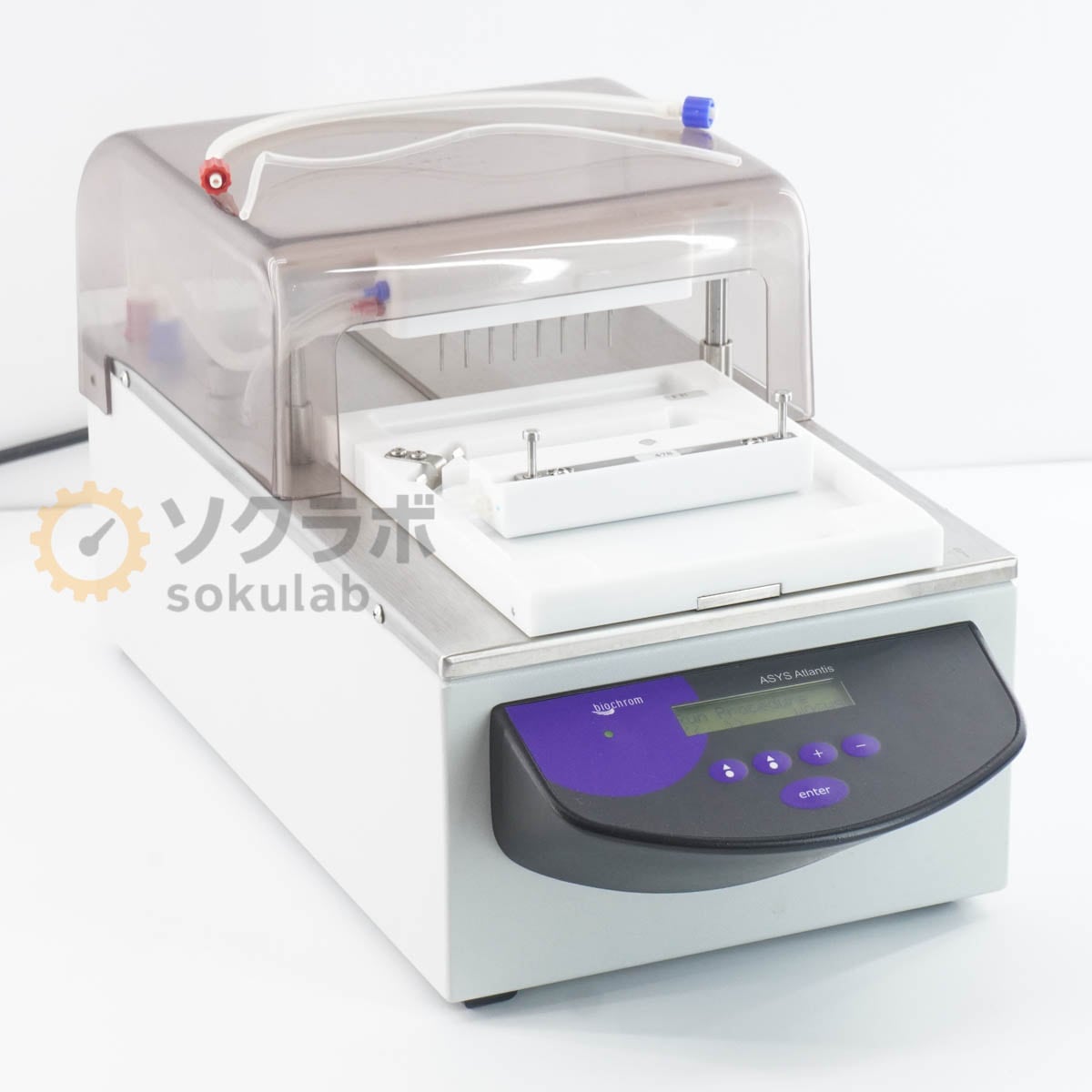 [DW]USED 8���ݾ� ASYS Hitech Atlantis biochrom Microplate Washer �ޥ������ץ졼�ȥ����å��㡼 ���ȥ��ƥ��� �Ÿ���...[07617-0003]