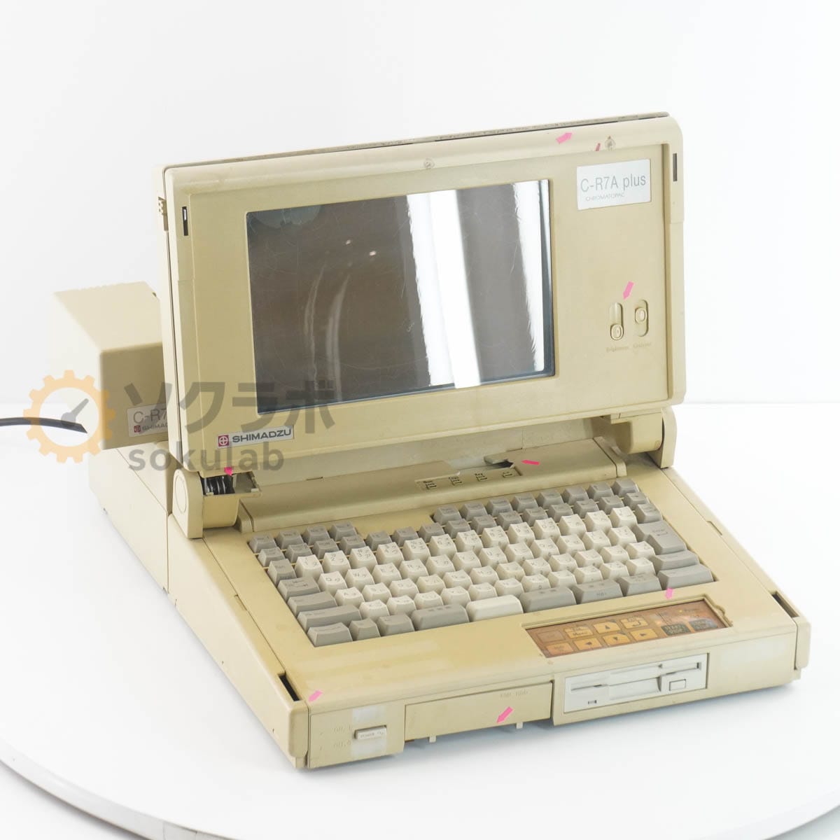 [JB]USED �ݾڤʤ� SHIMADZU C-R7A plus CHROMATOPAC �����ޥȥѥå� HPLC �����ޥȥ�����ѥǡ����������� PC-53N PC-55N ...[07754-0022]