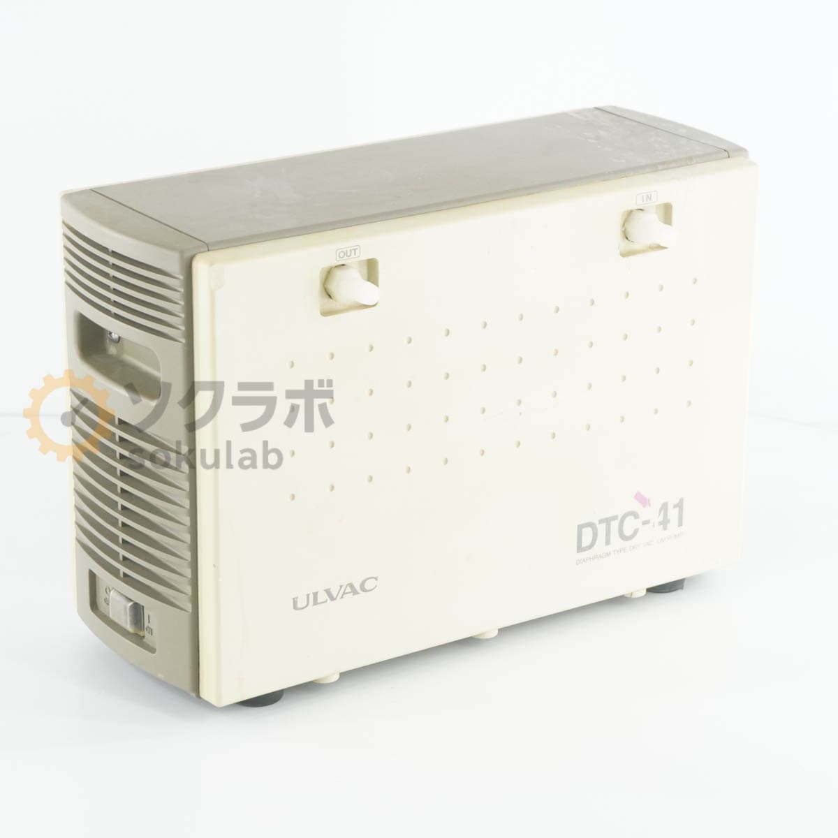 [DW]USED 8���ݾ� ULVAC DTC-41 �������ե�෿�ɥ饤�����ݥ�� DIAPHRAGM TYPE DRY VACUUM PUMP 50/60Hz 100V [07754-0061]