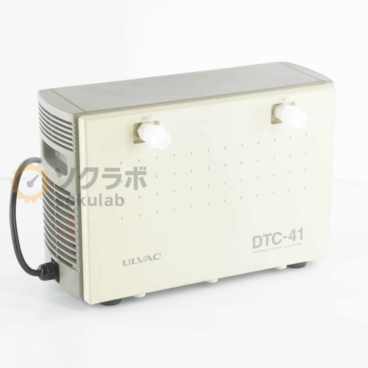 [DW]USED 8���ݾ� ULVAC DTC-41 �������ե�෿�ɥ饤�����ݥ�� DIAPHRAGM TYPE DRY VACUUM PUMP 50/60Hz 100V [07754-0062]