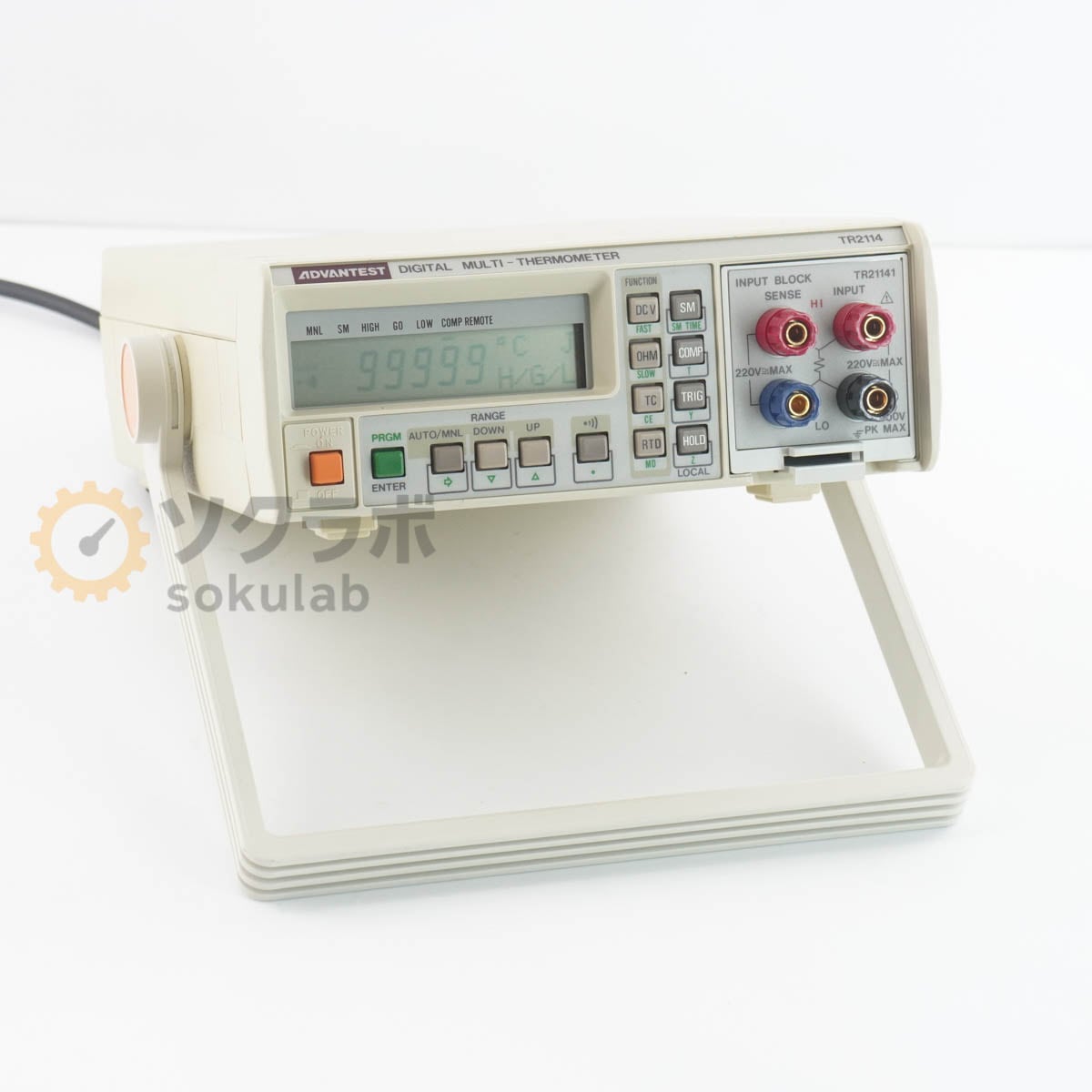 [JB]USED �ݾڤʤ� ADVANTEST TR2114 DIGITAL MULTI-THERMOMETER �ޥ�����ٷ� �ǥ�����ޥ��������᡼���� TR21141 [07734-0050]