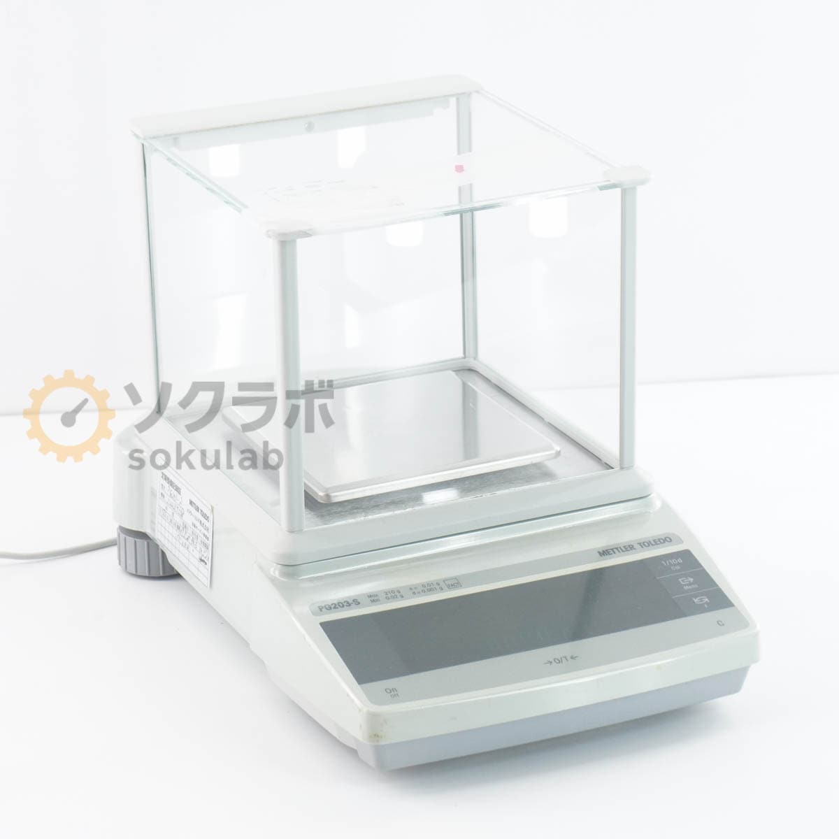 [DW]USED 8���ݾ� METTLER TOLEDO PG203-S PG-S Electronic Balance �Ż�ŷ�� �Ż�ŷ�Ӥ� �Ҥ礦��210g AC�����ץ��� �Ÿ�...[07936-0007]