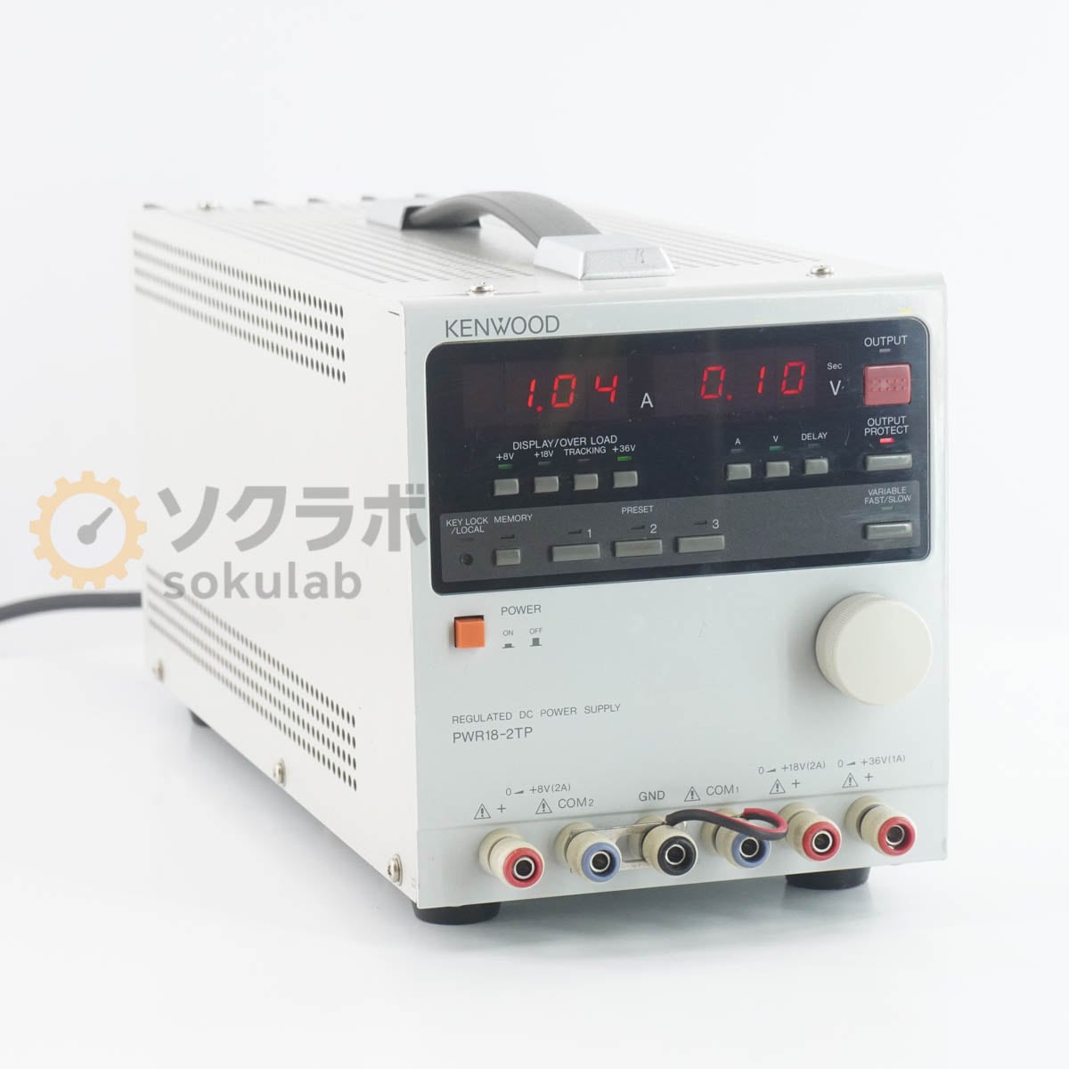 [JB]USED �ݾڤʤ� KENWOOD PWR18-2TP PWR-P REGULATED DC POWER SUPPLY ¿����ľή���경�Ÿ� DC�Ÿ� ľή�Ÿ� [07734-0057]