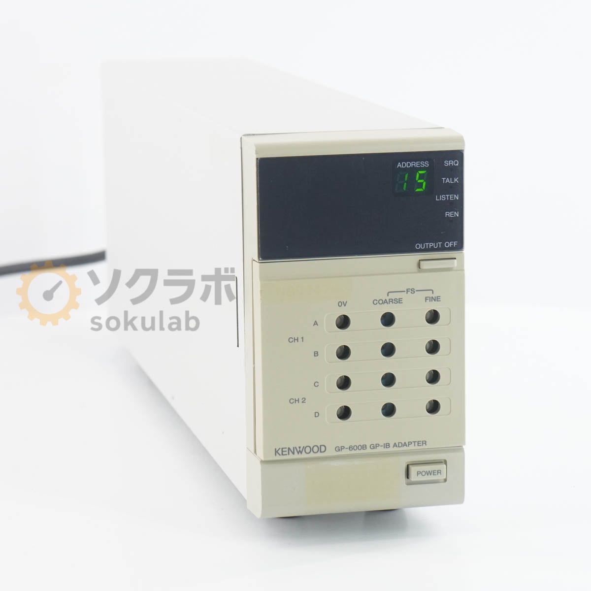 [DW]USED 8���ݾ� TEXIO GP-600B GP-IB ADAPTER GP-IB�����ץ��� for PA-B Series ľή���경�Ÿ��� ���ץ���� [07734-0140]