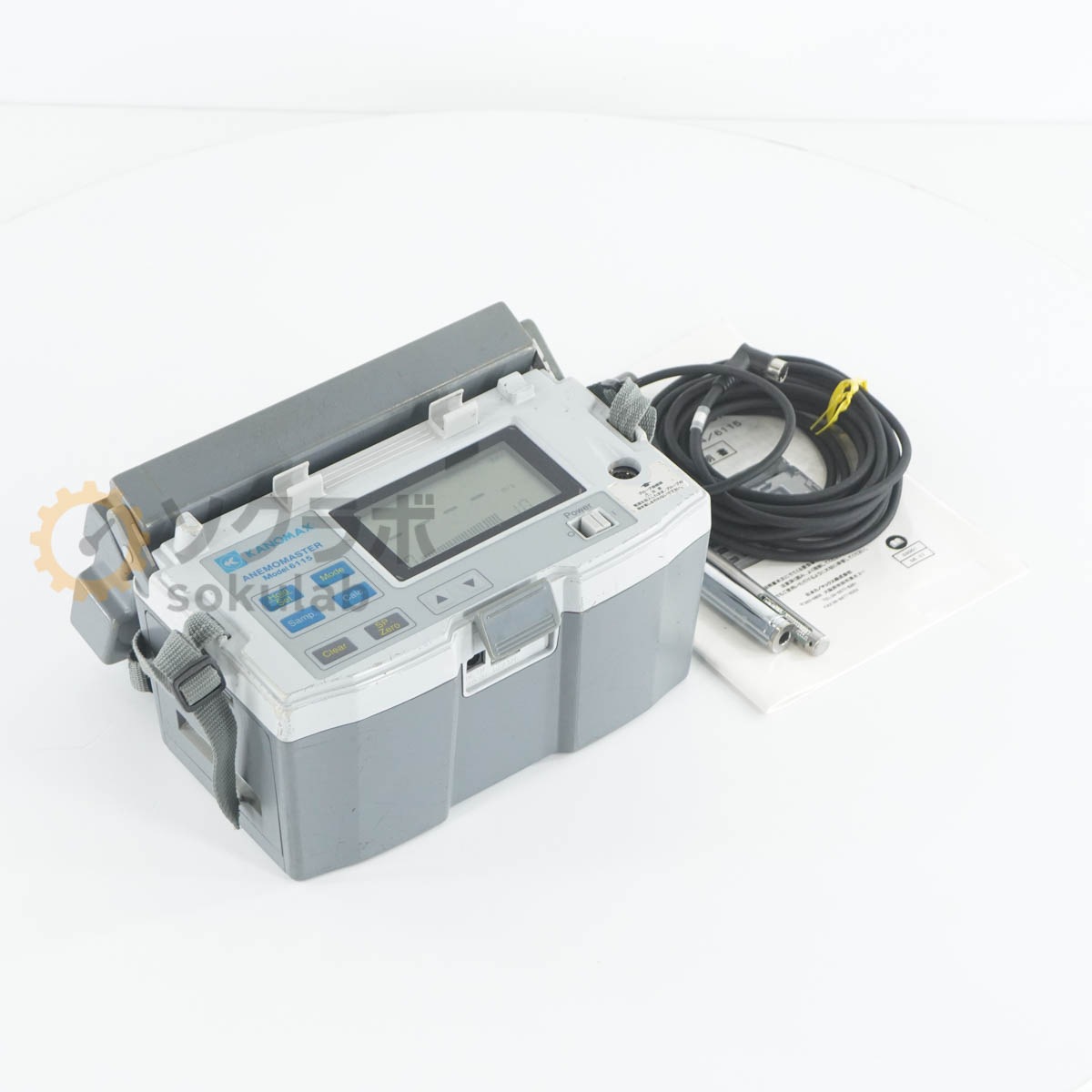 [JB]USED �ݾڤʤ� KANOMAX 6115 611 ANEMOMASTER ���ͥ�ޥ����� ��®�� �谷������ [07817-0025]