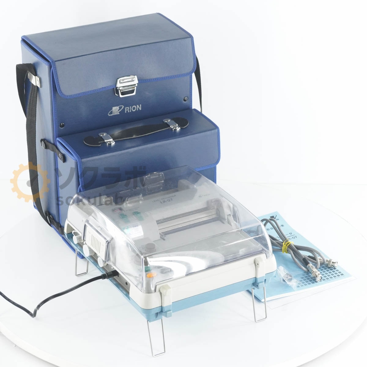 [JB]USED �ݾڤʤ� RION LR-07 LEVEL RECORDER ��������ư��٥���� ��٥�쥳������ AC�����ץ��� �Ÿ������� �谷������ [07817-0124]