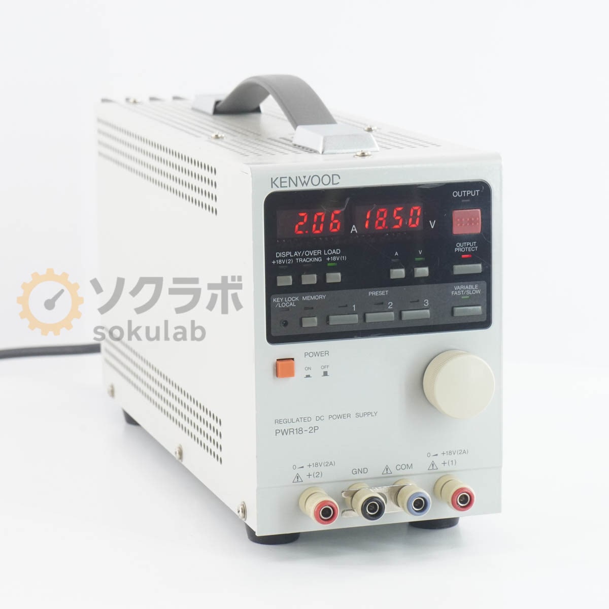 [DW]USED 8���ݾ� 2������ KENWOOD PWR18-2P PWR-P REGULATED DC POWER SUPPLY ¿����ľή���경�Ÿ� DC�Ÿ� ľή�Ÿ� [07734-0109]