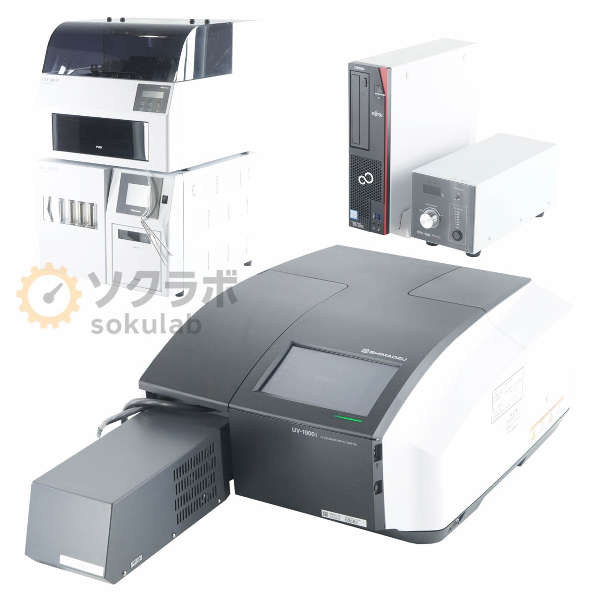 [DW]USED 8���ݾ� SHIMADZU UV-1900i UV-1900 UV-VIS SPECTROPHOTOMETER �糰�Ļ�ʬ�����ٷ� CPS-100 FST-6000 SAS-6000a T...[07554-0001]