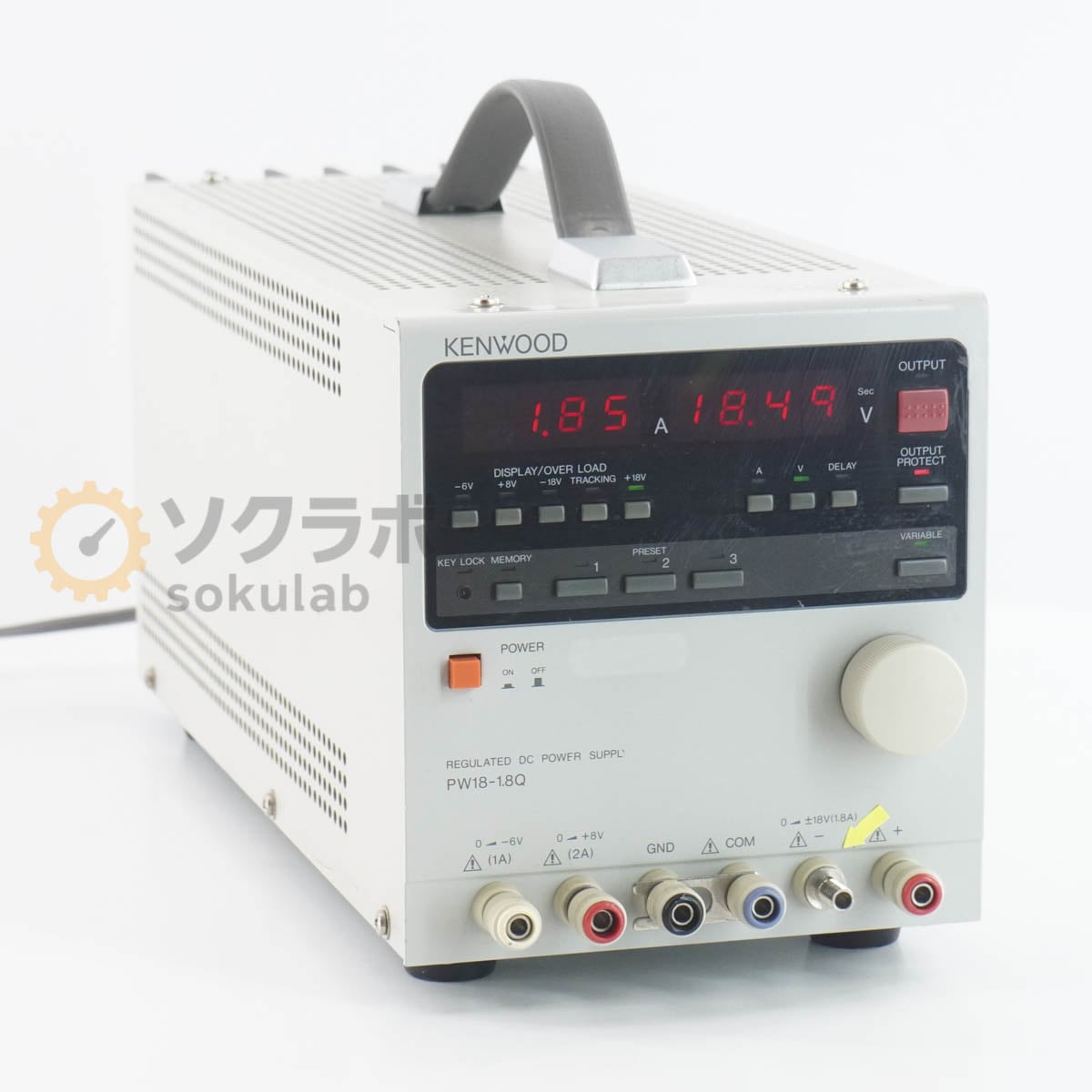 [JB]USED �ݾڤʤ� TEXIO PW18-1.8Q REGULATED DC POWER SUPPLY ¿����ľή���경�Ÿ� DC�Ÿ� ľή�Ÿ� �Ÿ������� [07734-0076]