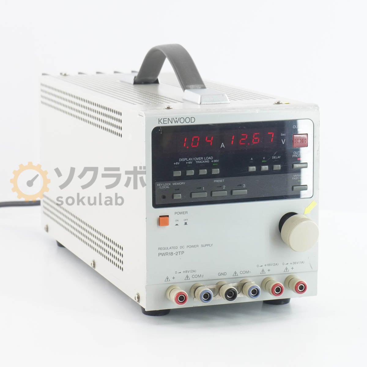 [JB]USED �ݾڤʤ� KENWOOD PWR18-2TP REGULATED DC POWER SUPPLY ¿����ľή���경�Ÿ� DC�Ÿ� ľή�Ÿ� [07734-0110]