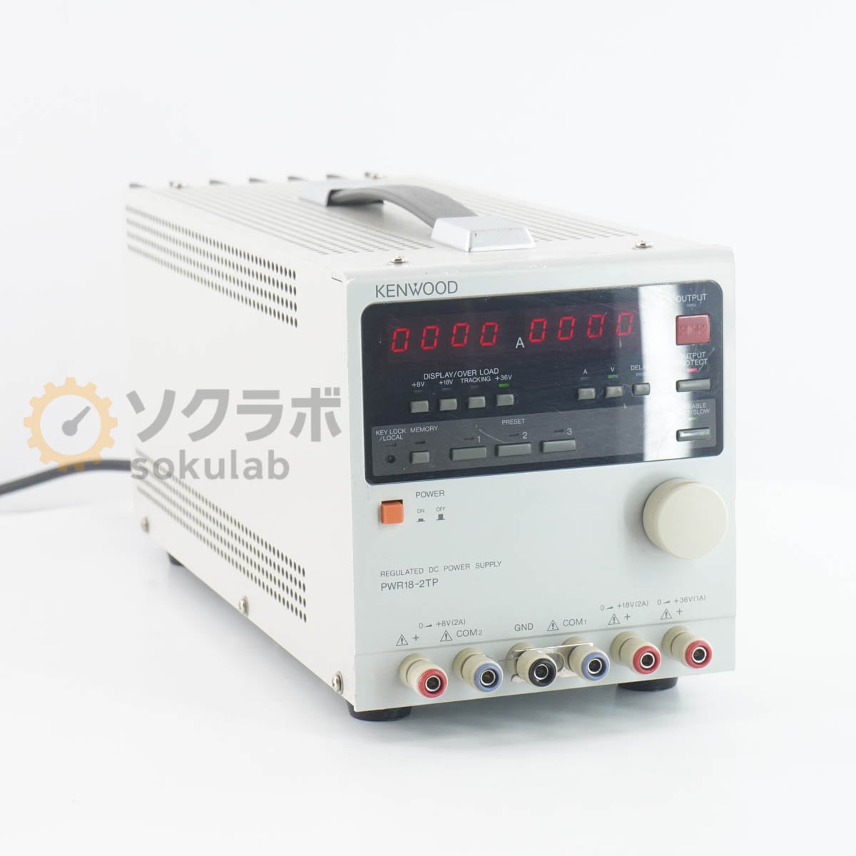 [DW]USED 8���ݾ� KENWOOD PWR18-2TP REGULATED DC POWER SUPPLY ¿����ľή���경�Ÿ� DC�Ÿ� ľή�Ÿ� [07734-0111]