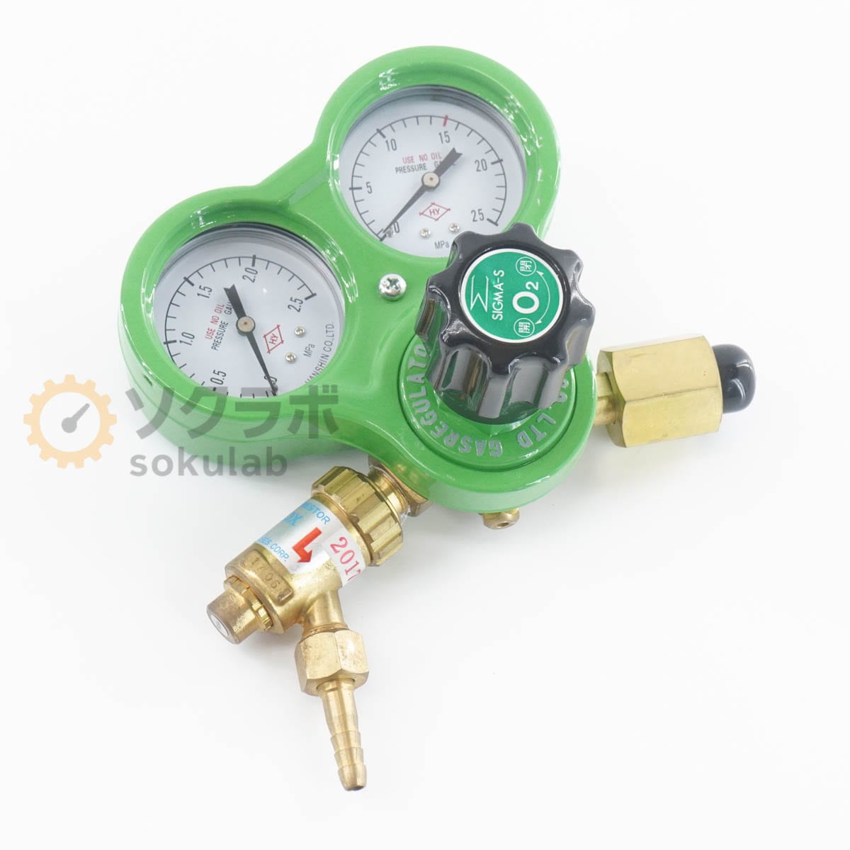 [PG]USED 8���ݾ� 2017ǯ�� HANSHIN FC-80x SIGMA-S O2 �����쥮��졼���� ����Ĵ��� Gas Regulator [07754-0036]