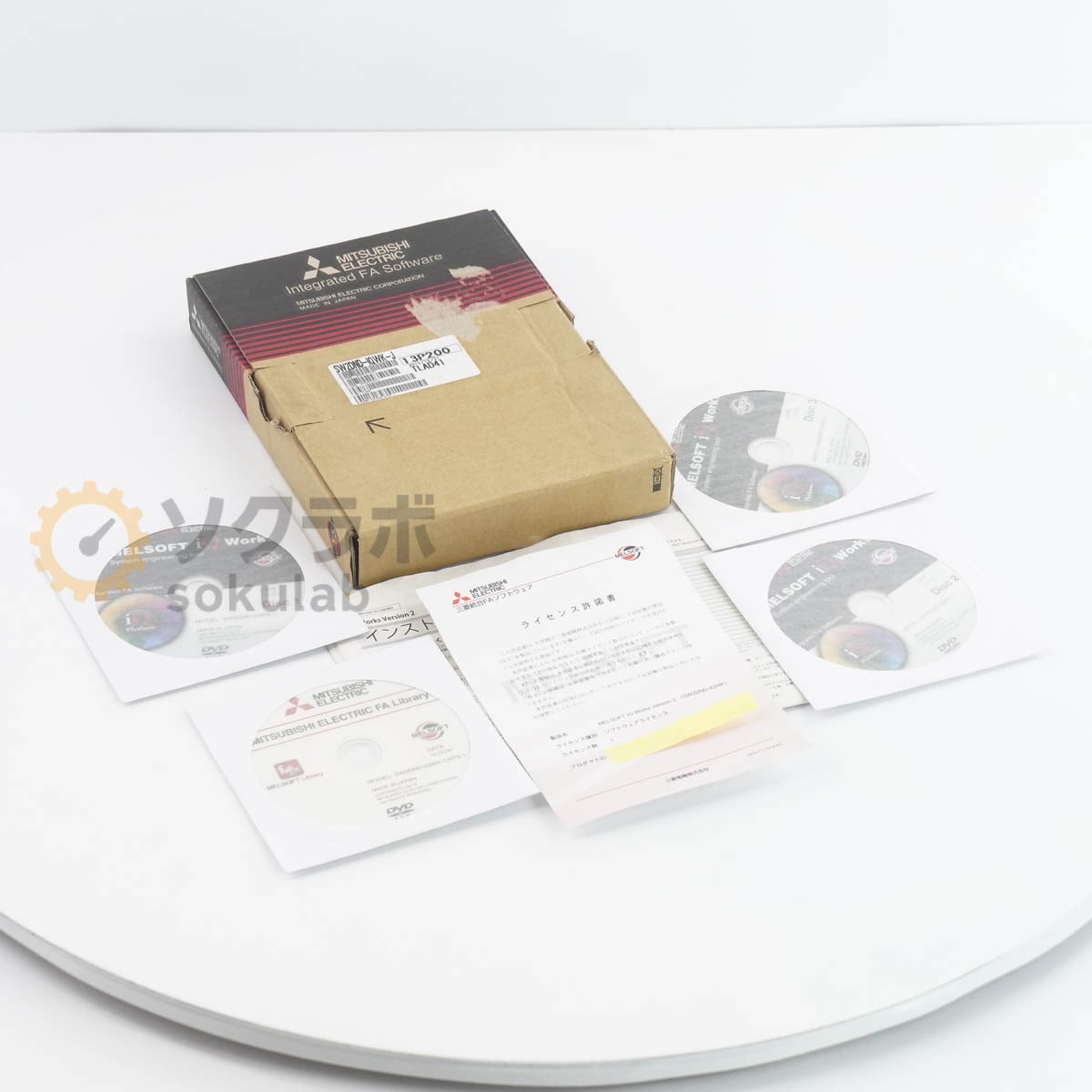 [PG]USED 8���ݾ� MITSUBISHI SW2DND-IQWK-J MELSOFT iQ Works Version 2 FA���票�󥸥˥���󥰥��եȥ����� [07963-0071]