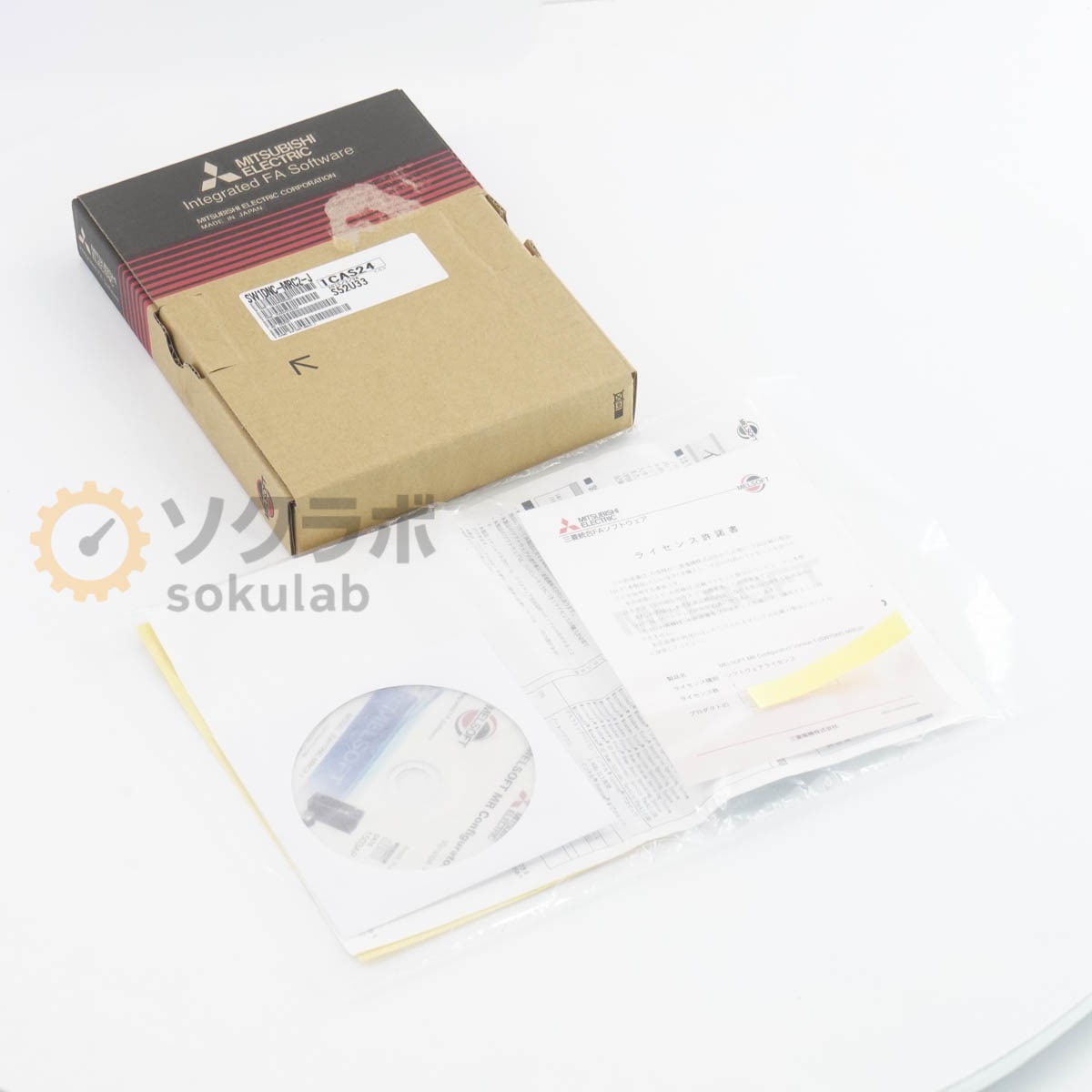 [PG]USED 8���ݾ� MITSUBISHI SW1DNC-MRC2-J AC������ MELSERVO MELSOFT MR Configurator2 Version 1 ���եȥ����� [07963-0072]