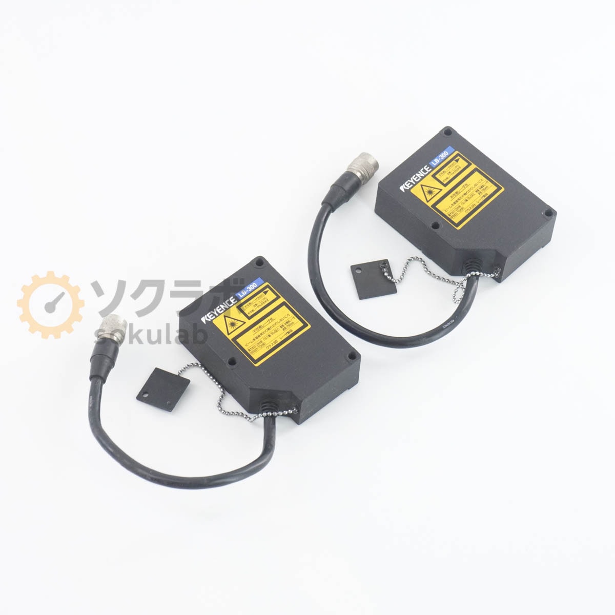 [PG]USED 8���ݾ� 2�ĥ��å� KEYENCE LB-300 Sensor Head �졼���Ѱ̷� ���󥵥إå� �졼�����Ѱ̷� ���󥵡��إå� [07963-0073]