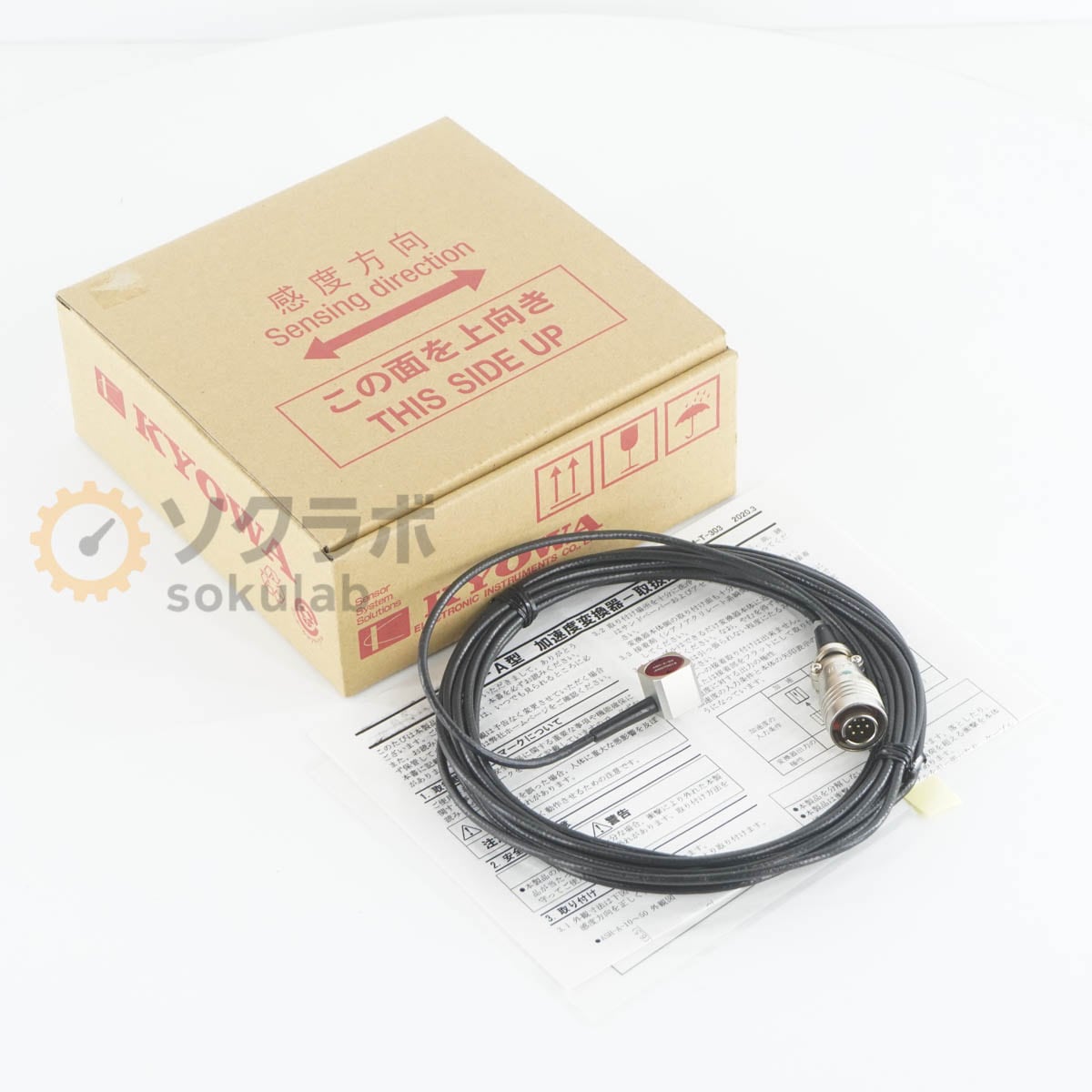 [JB]USED �ݾڤʤ� KYOWA ASH-A-50 ASH-A Acceleration Transducer ��®���Ѵ��� ��®�٥��󥵡�  ...[07817-0126]