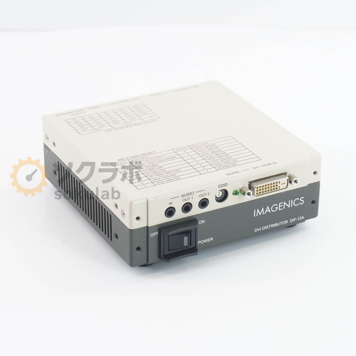 [PG]USED 8���ݾ� 2������ IMAGENICS DIF-12A DVIʬ�۴� DVI�ǥ����ȥ�ӥ塼���� DVI DISTRIBUTOR [07905-0041]